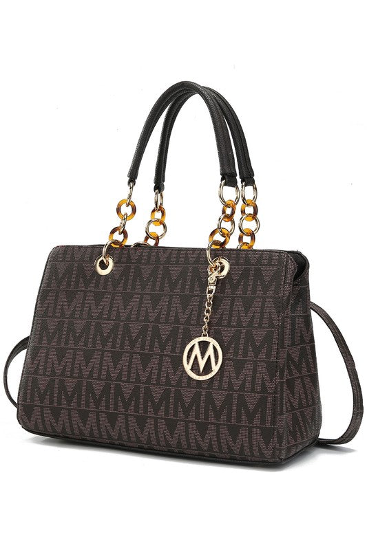 MKF Collection Sirna M Signature Tote Bag by Mia k MKF Collection by Mia K