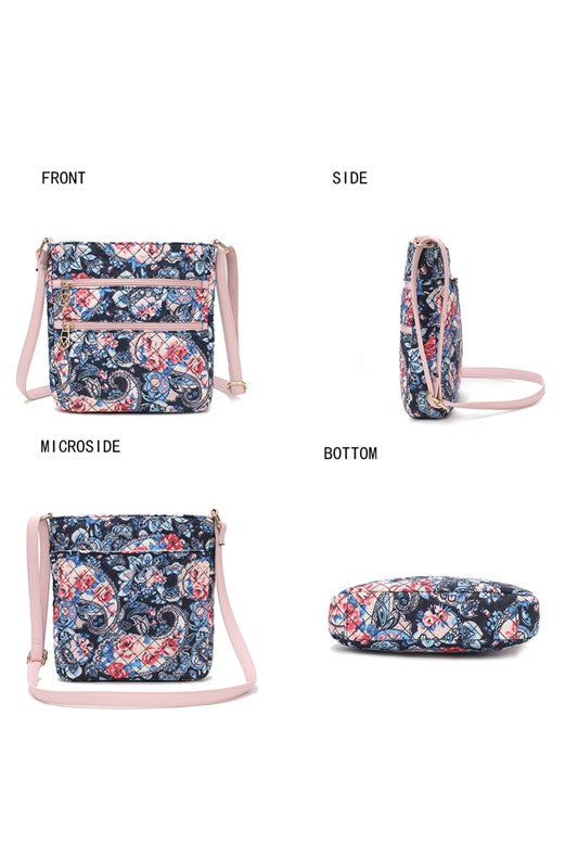MKF Collection Lainey Botanical Pattern Crossbody MKF Collection by Mia K
