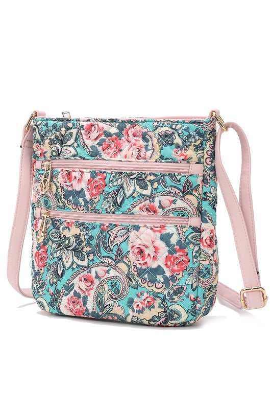 MKF Collection Lainey Botanical Pattern Crossbody MKF Collection by Mia K