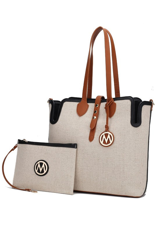 MKF Collection Juliana Oversize Tote & Wristlet MKF Collection by Mia K