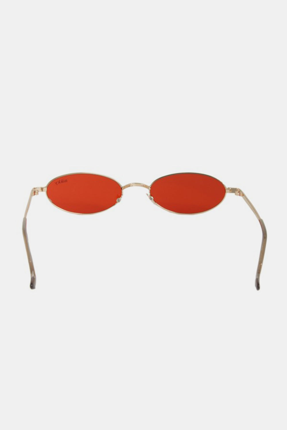 Nicole Lee USA Metal Frame Finley Oval Sunglasses Trendsi