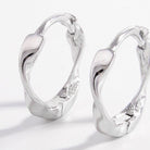 925 Sterling Silver Hoop Earrings Trendsi