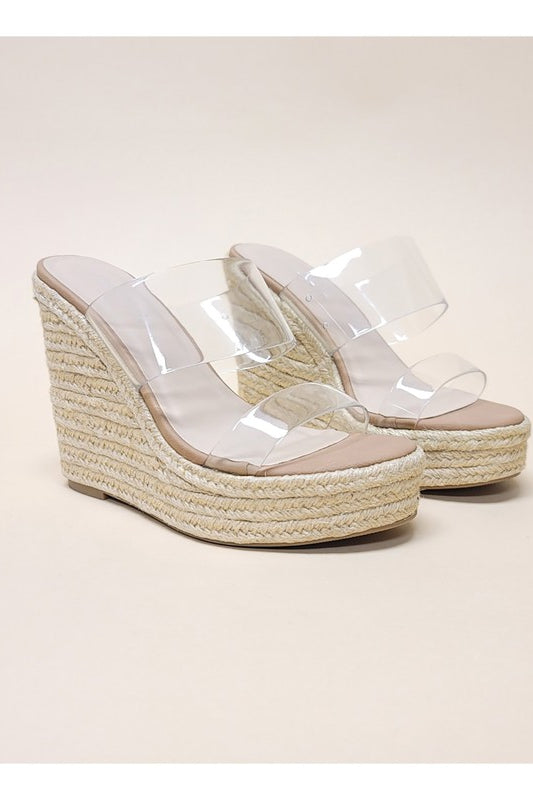 BIGFAN-WEDGES MULES Let's See Style