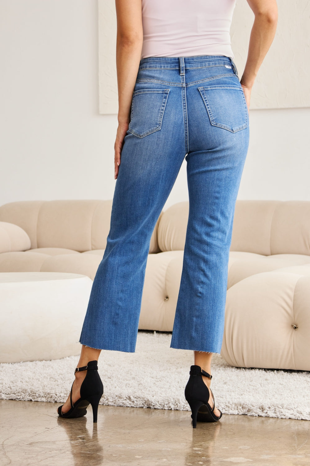 RFM Full Size Tummy Control High Waist Jeans Trendsi