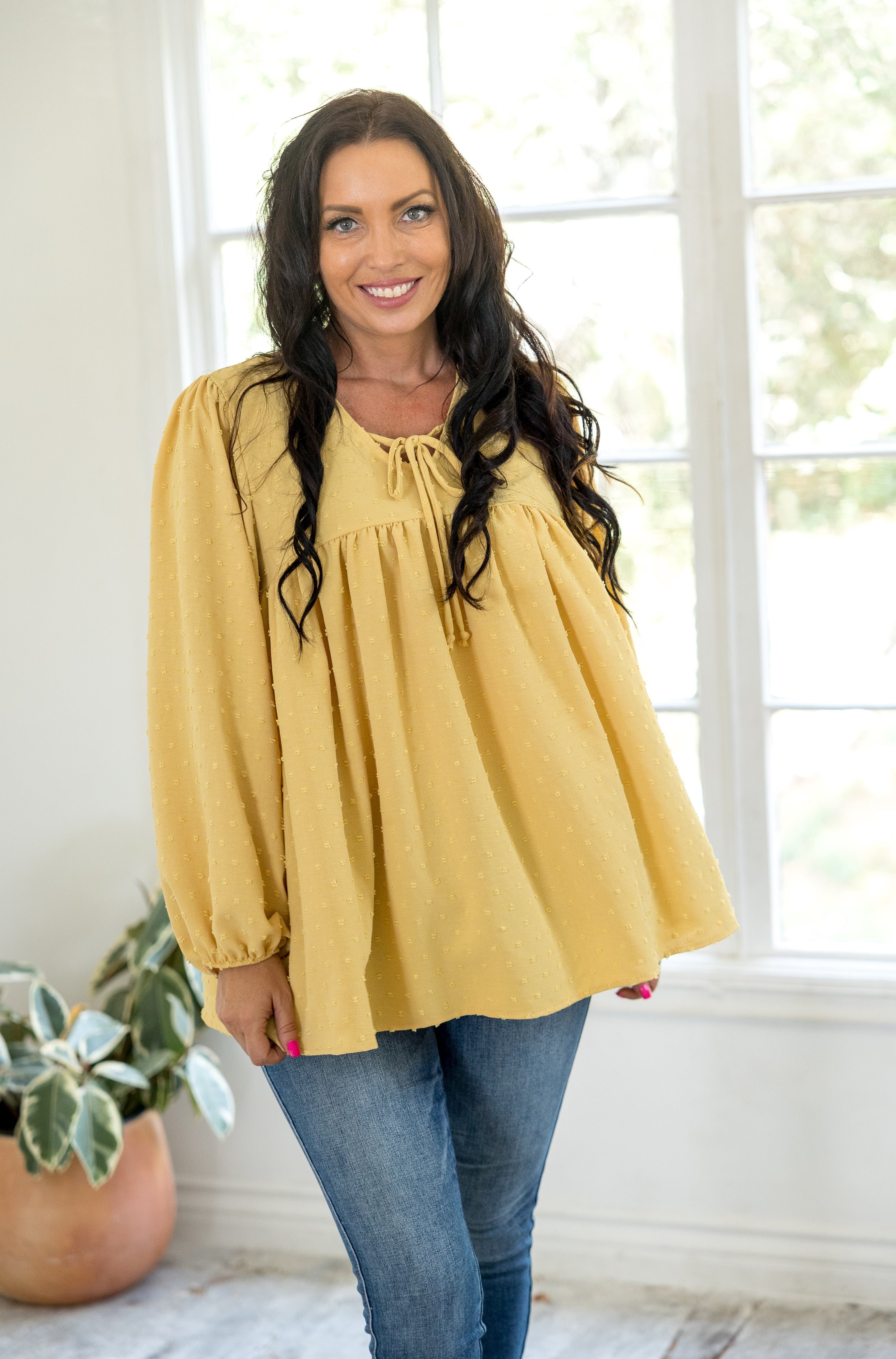 Always Shine Babydoll Tunic Boutique Simplified