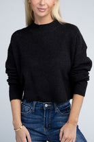 Mock Neck Pullover Ambiance Apparel