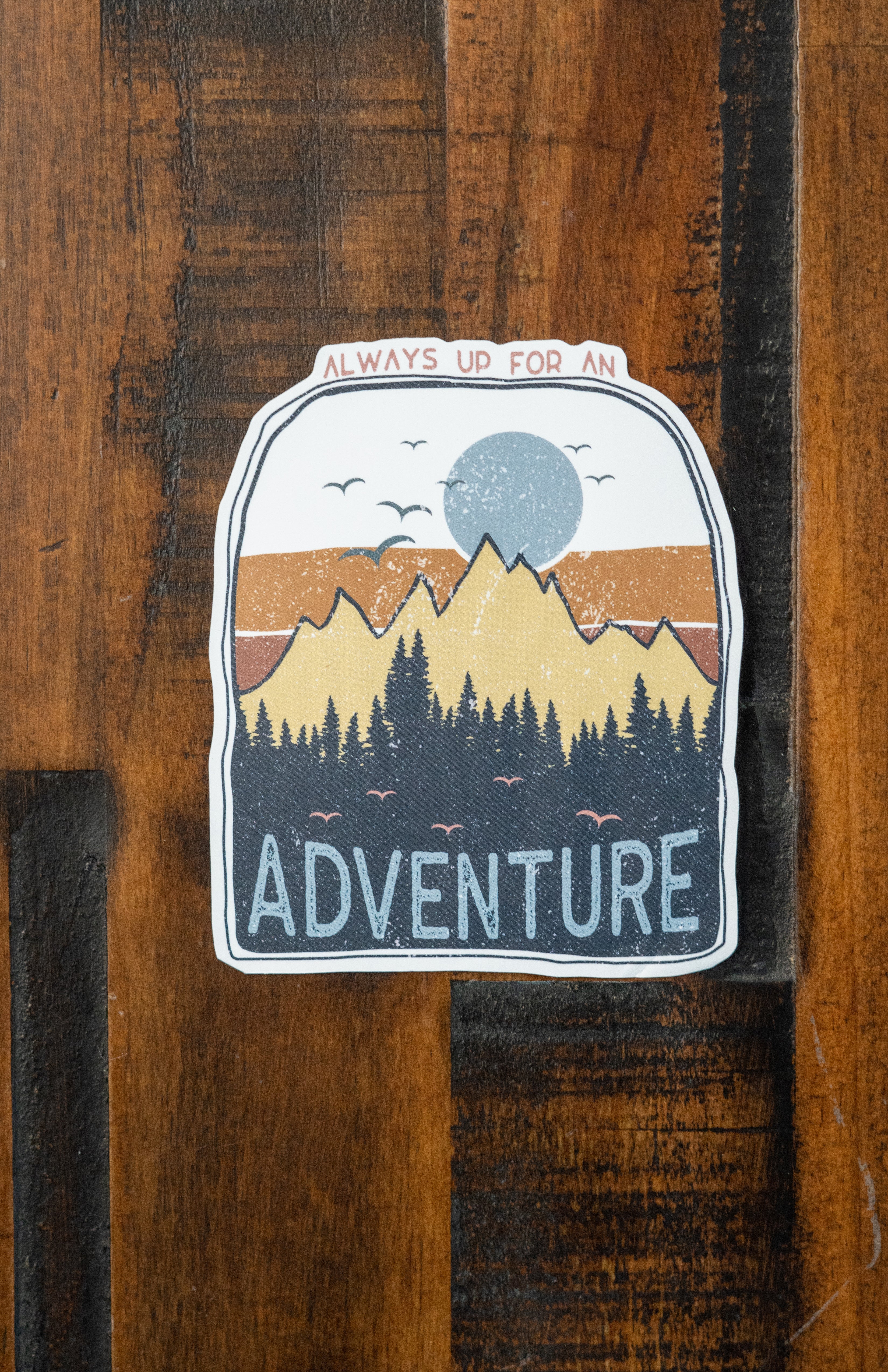 Always Up For An Adventure Sticker Colorado Threads Clothing