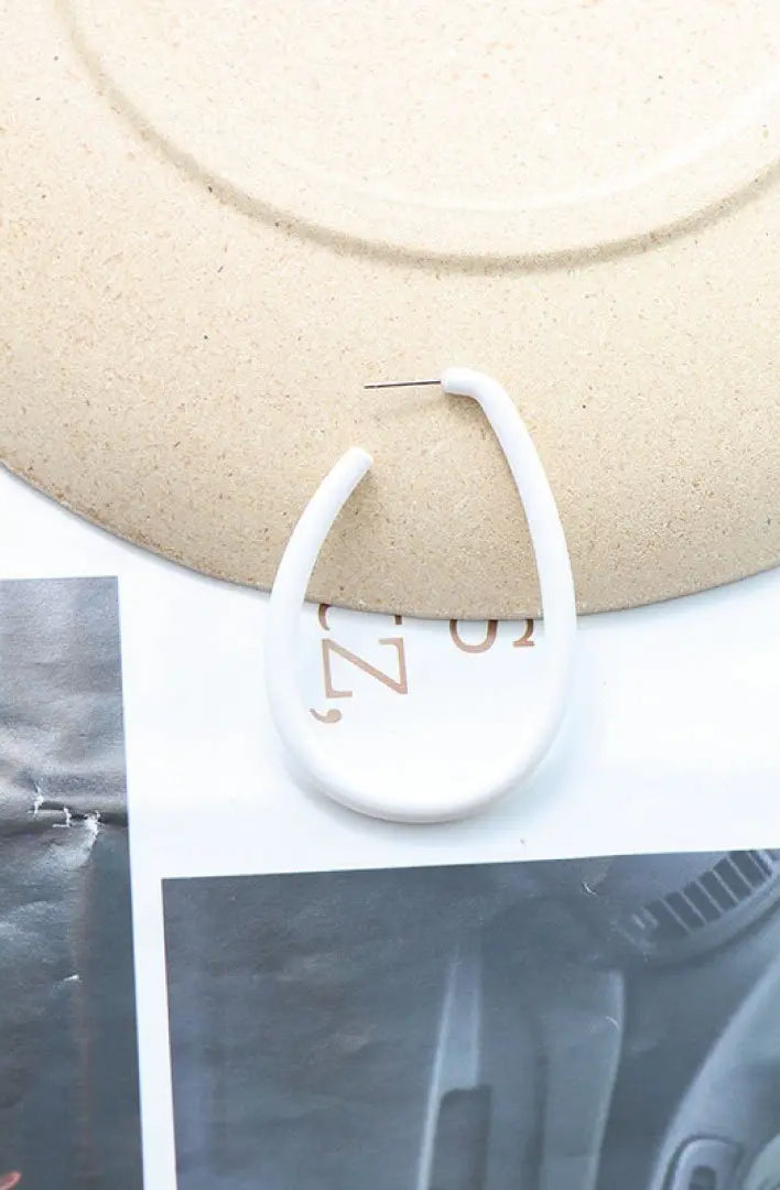 Adriana Earrings |  White |  Casual Chic Boutique