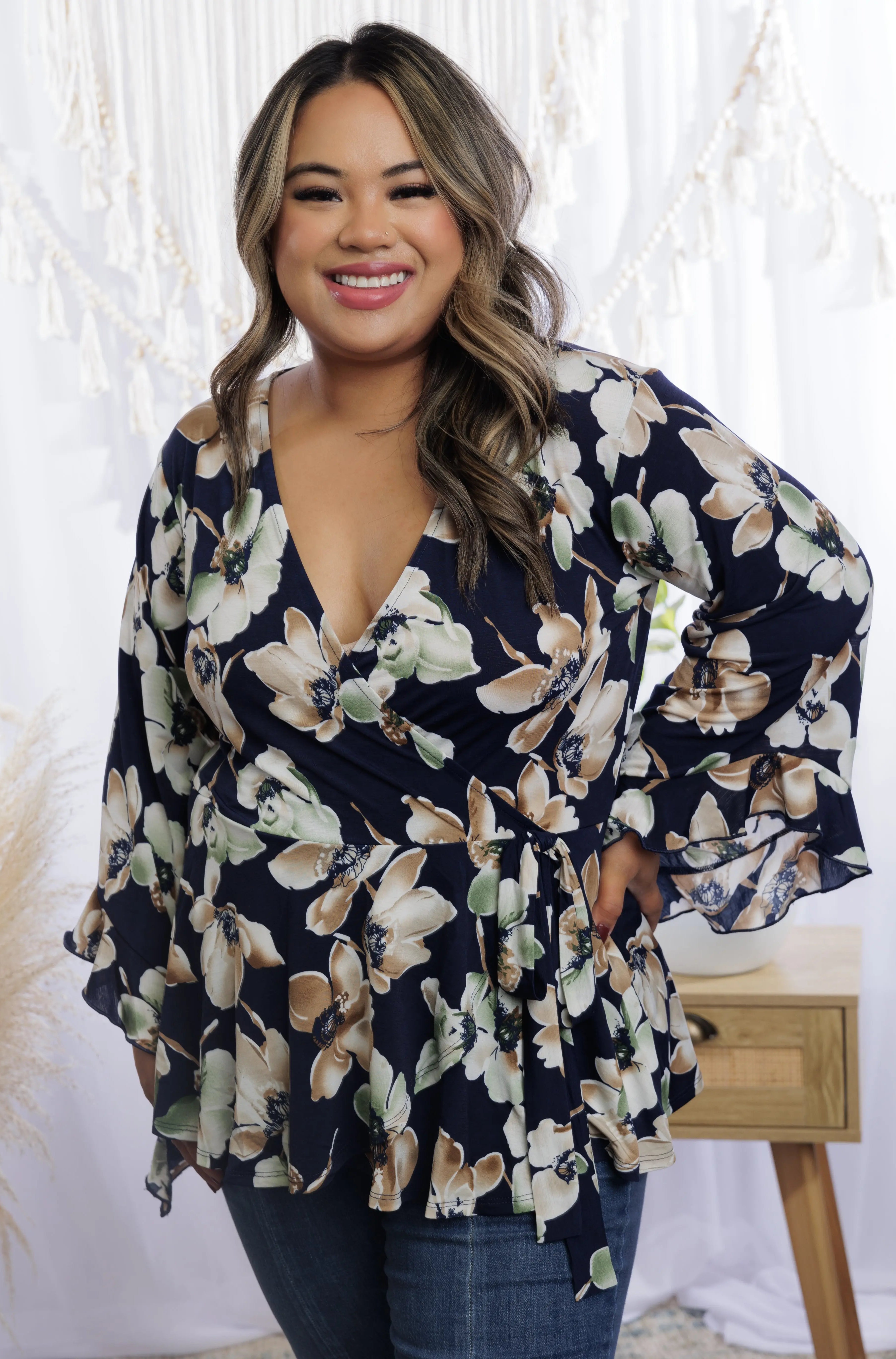 Angelic Floral Top Boutique Simplified