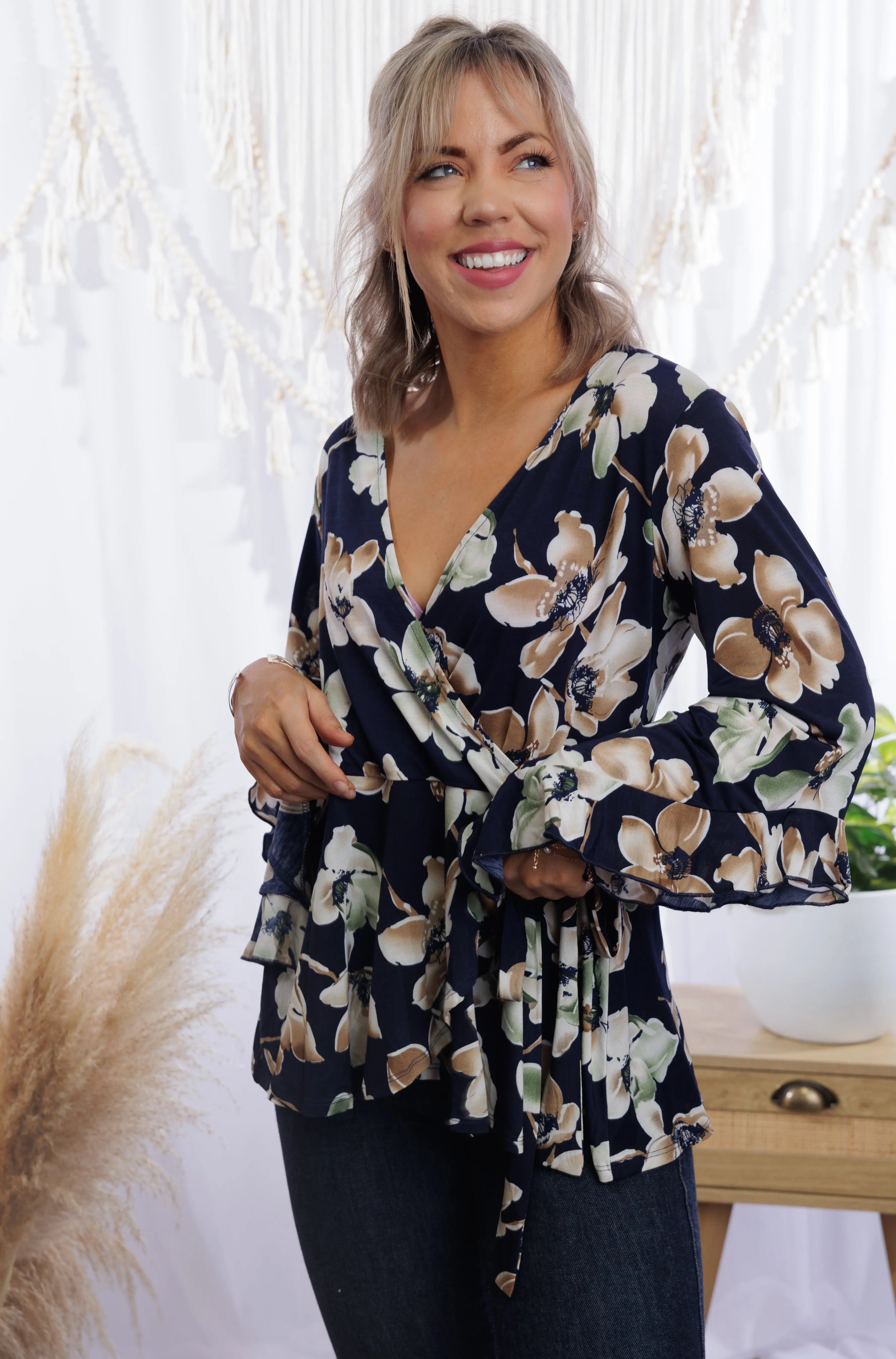 Angelic Floral Top Boutique Simplified