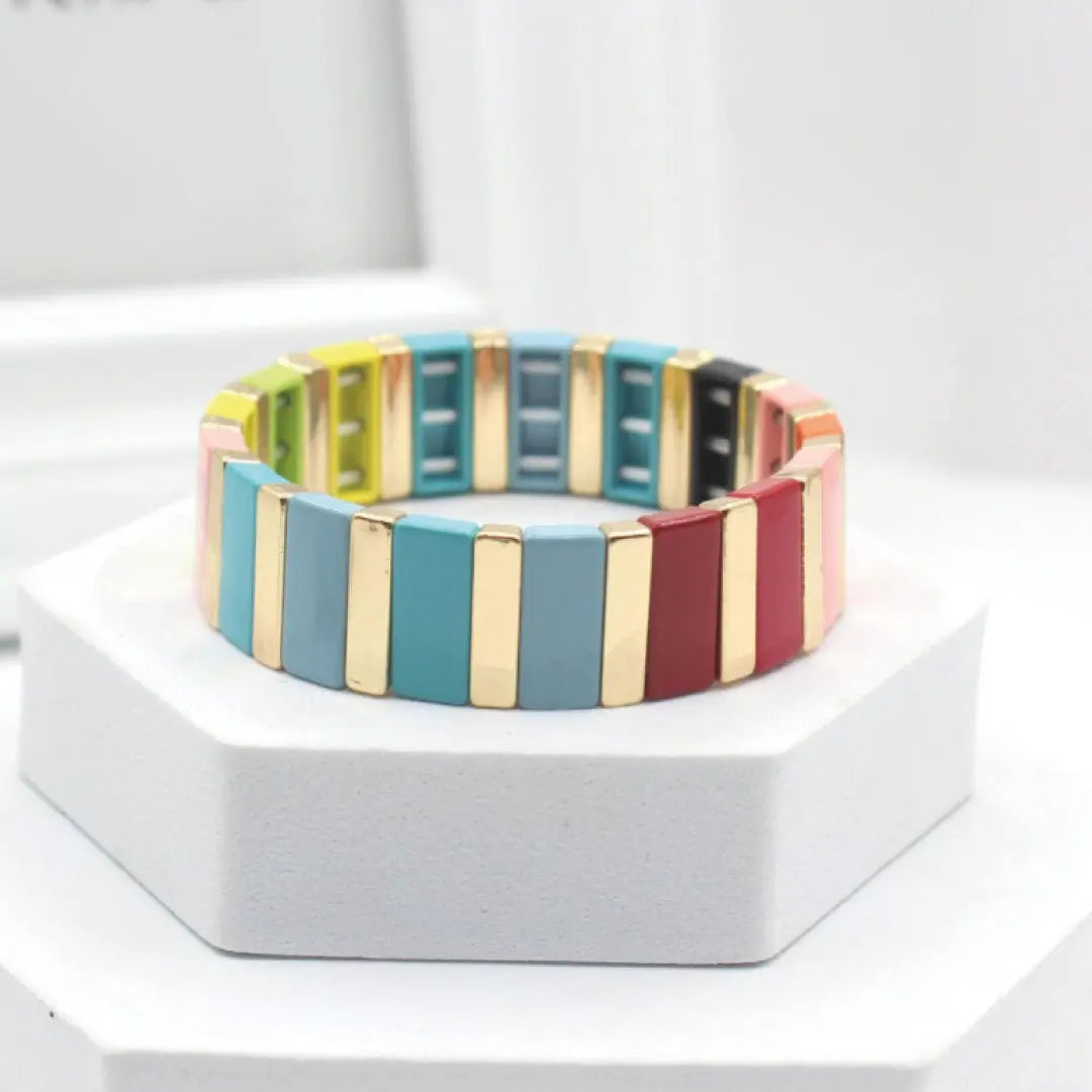 Be Cool Tile Bracelet |   |  Casual Chic Boutique