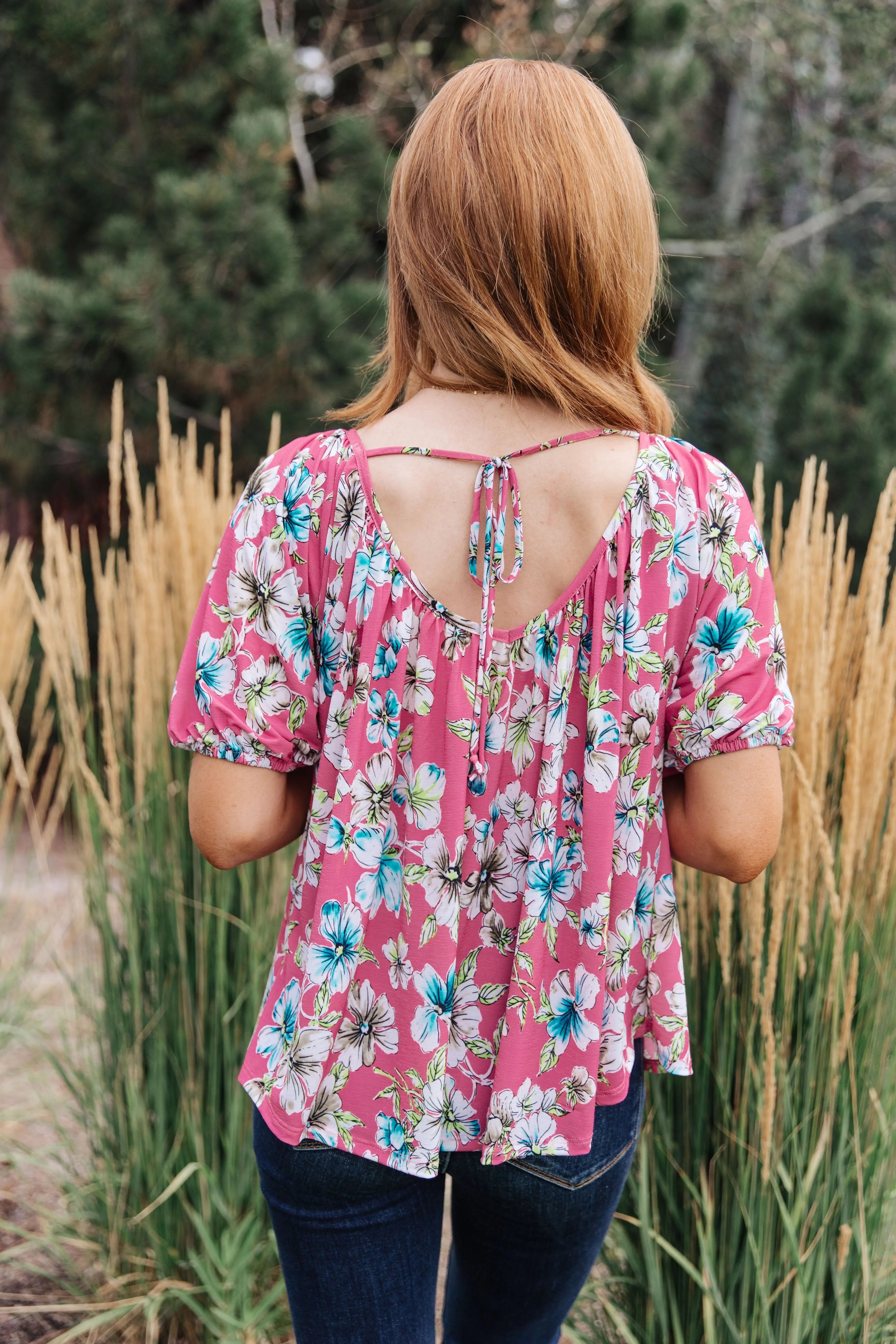 Bloom So Bright Floral Top Ave Shops