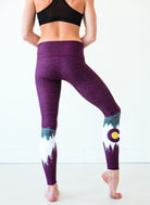 Burgundy Native Yoga Pants Colorado Threads Clothing