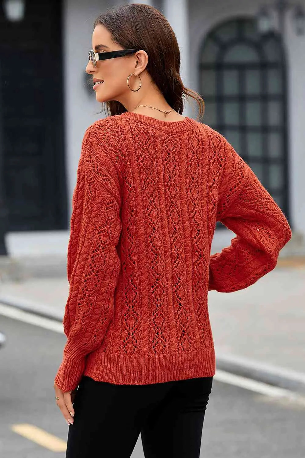 Camille Cable-Knit Sweater |   |  Casual Chic Boutique