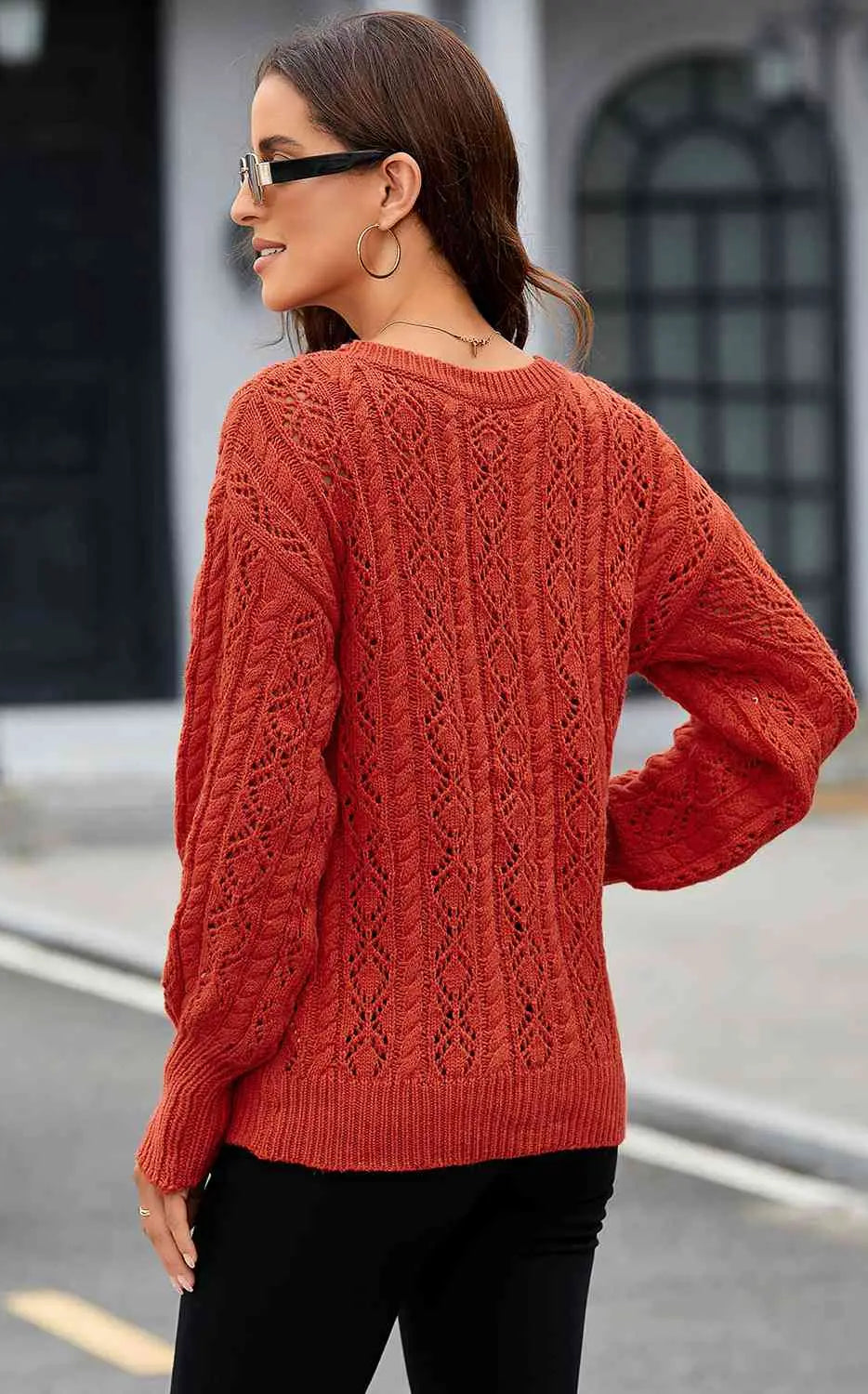 Camille Cable-Knit Sweater |   |  Casual Chic Boutique