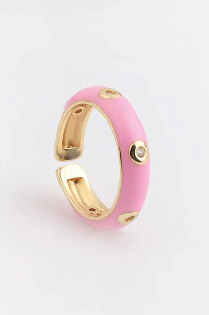 Caterpillar Ring |  Pink |  Casual Chic Boutique