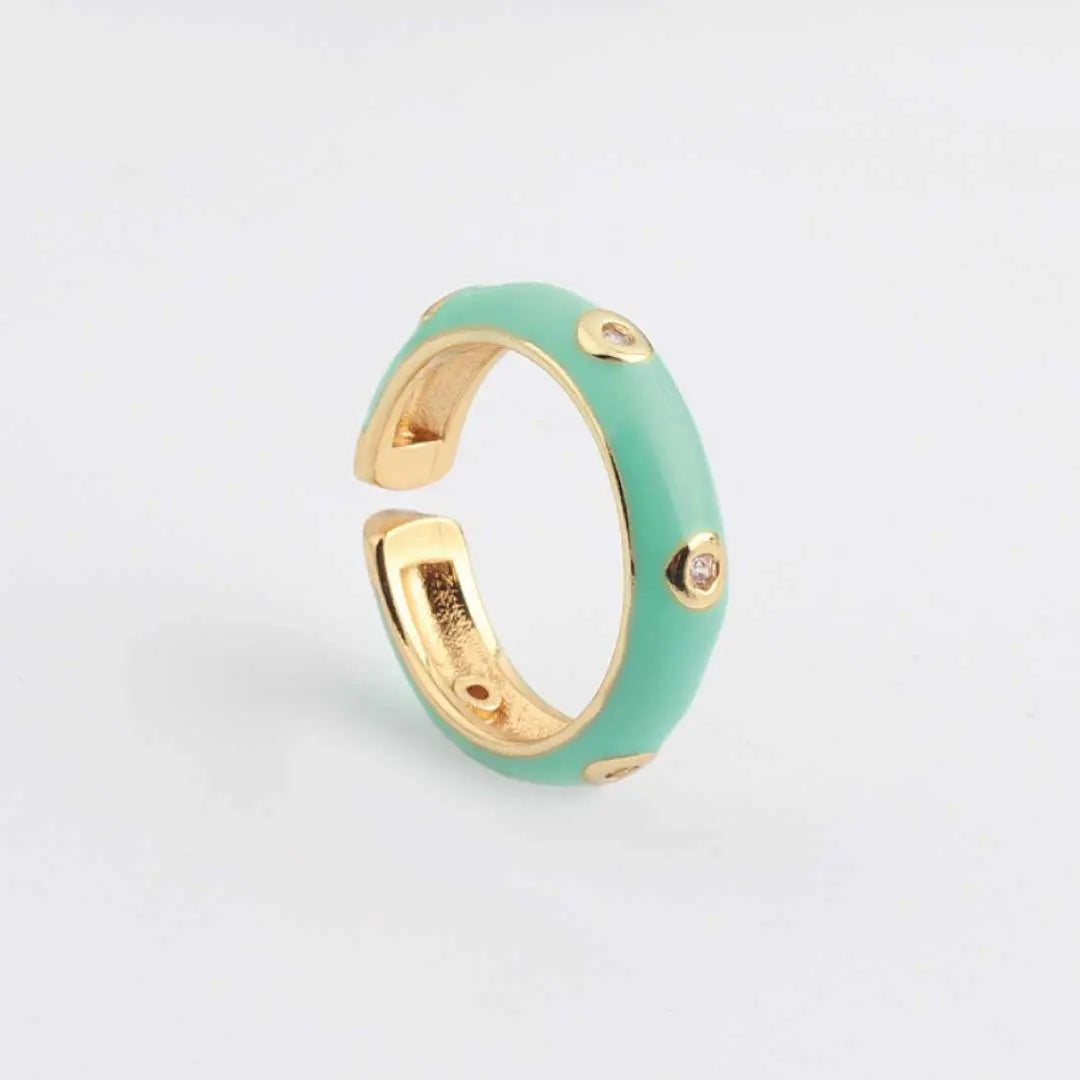 Caterpillar Ring |  Green |  Casual Chic Boutique
