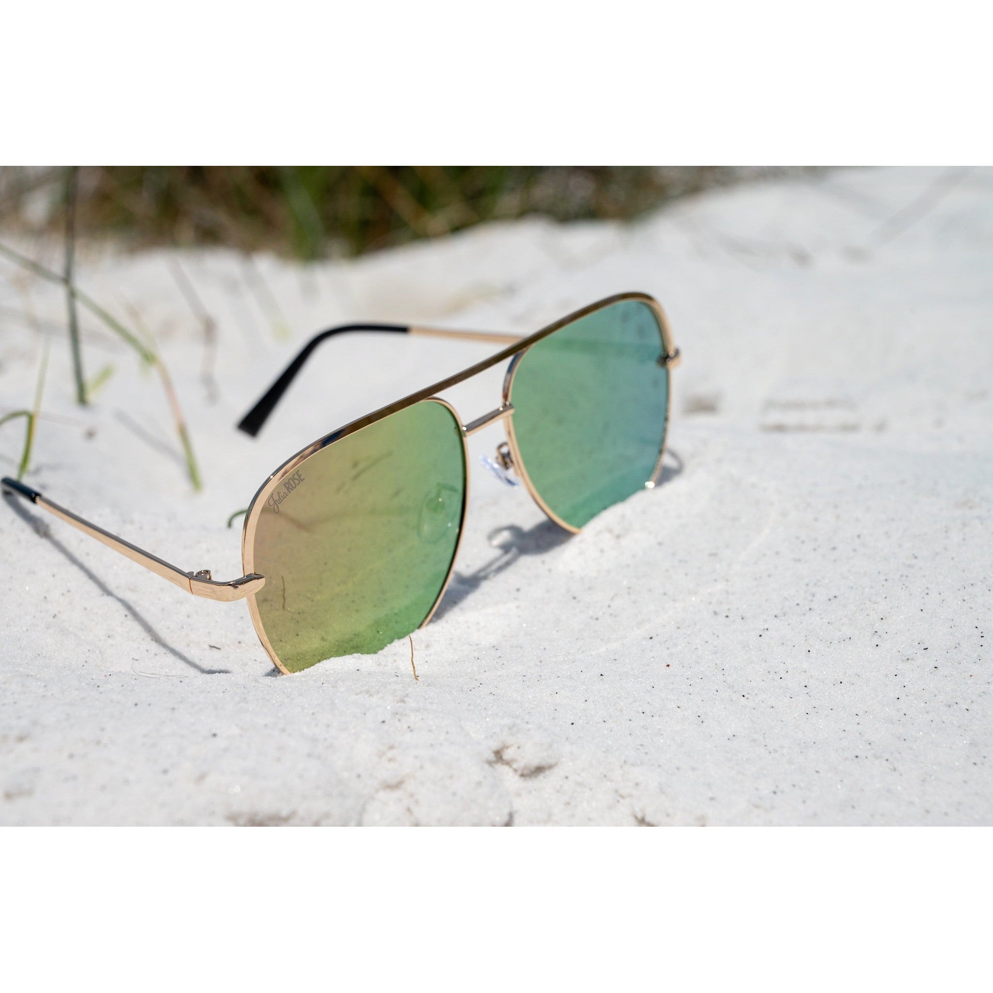 Ready to Ship | The Pink/Gold Kay - High Quality Unisex Aviator Sunglasses* JuliaRoseWholesale