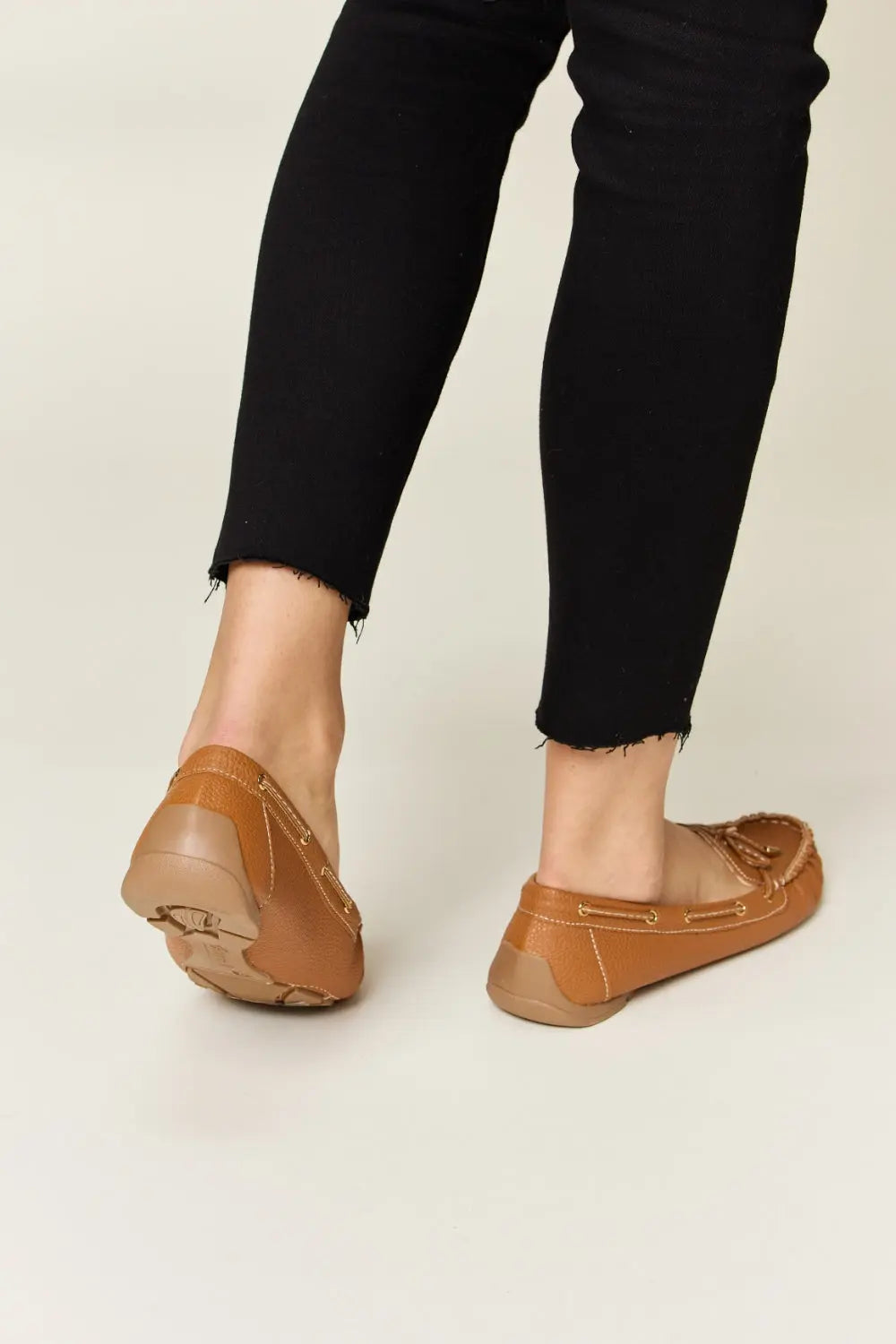 Forever Link Bow Decor Flat Loafers Trendsi