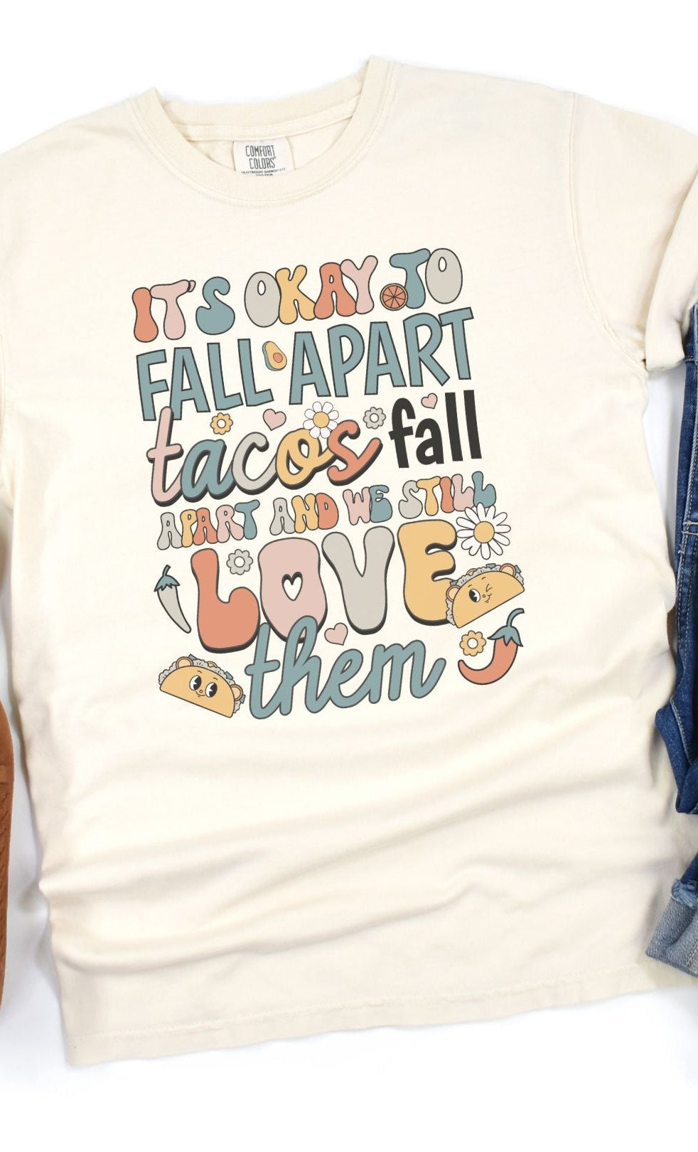 PREORDER: Tacos Fall Apart Graphic Tee Ave Shops