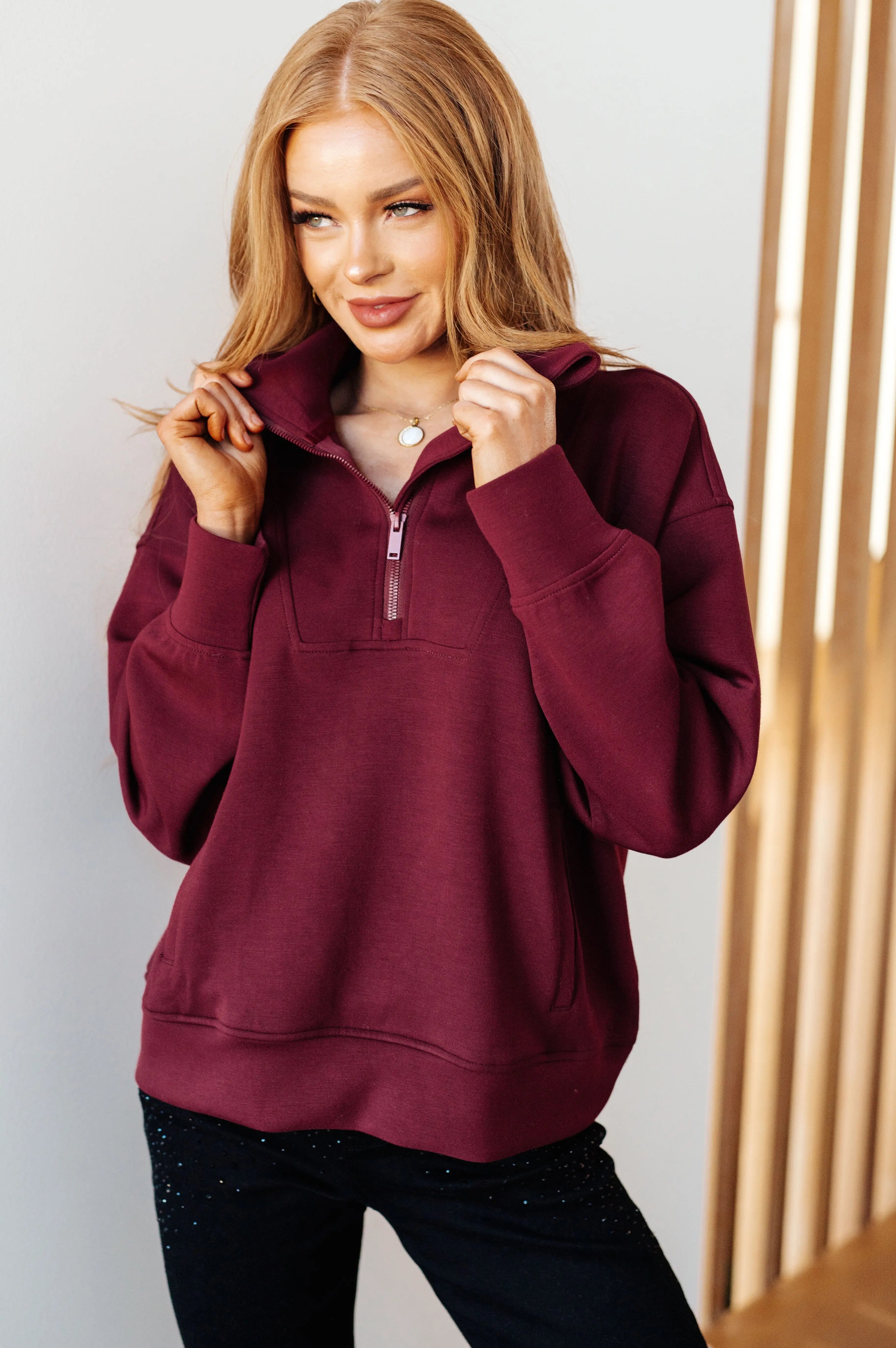 Handle That Half Zip Pullover Ave Shops