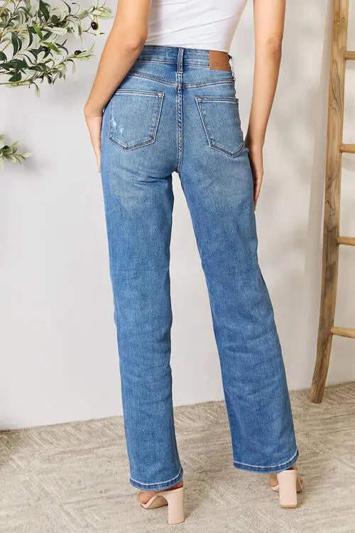 High Waist Distressed Jeans |   |  Casual Chic Boutique