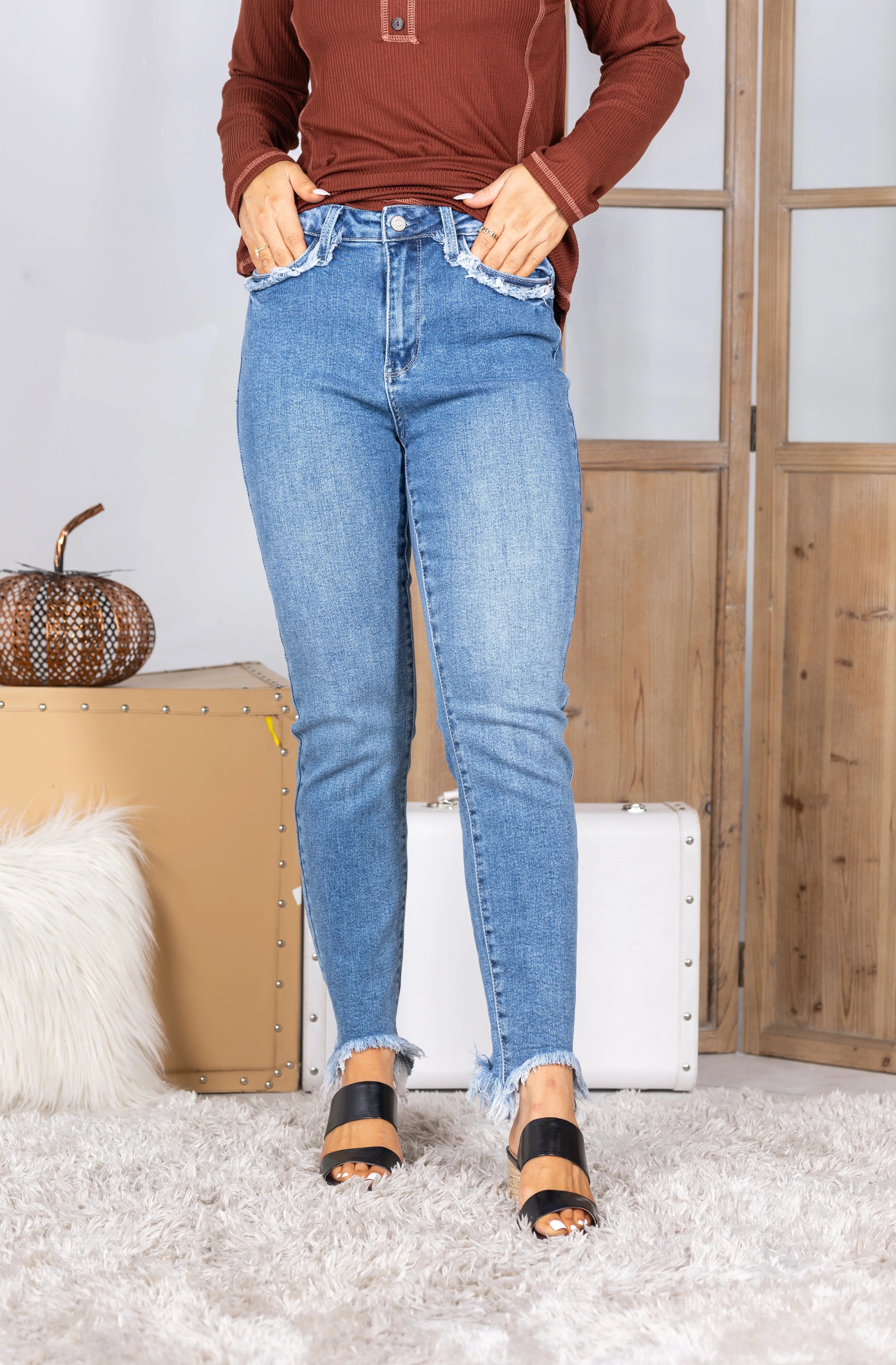 Home On The Fringe - Judy Blue Skinnies JB Boutique Simplified