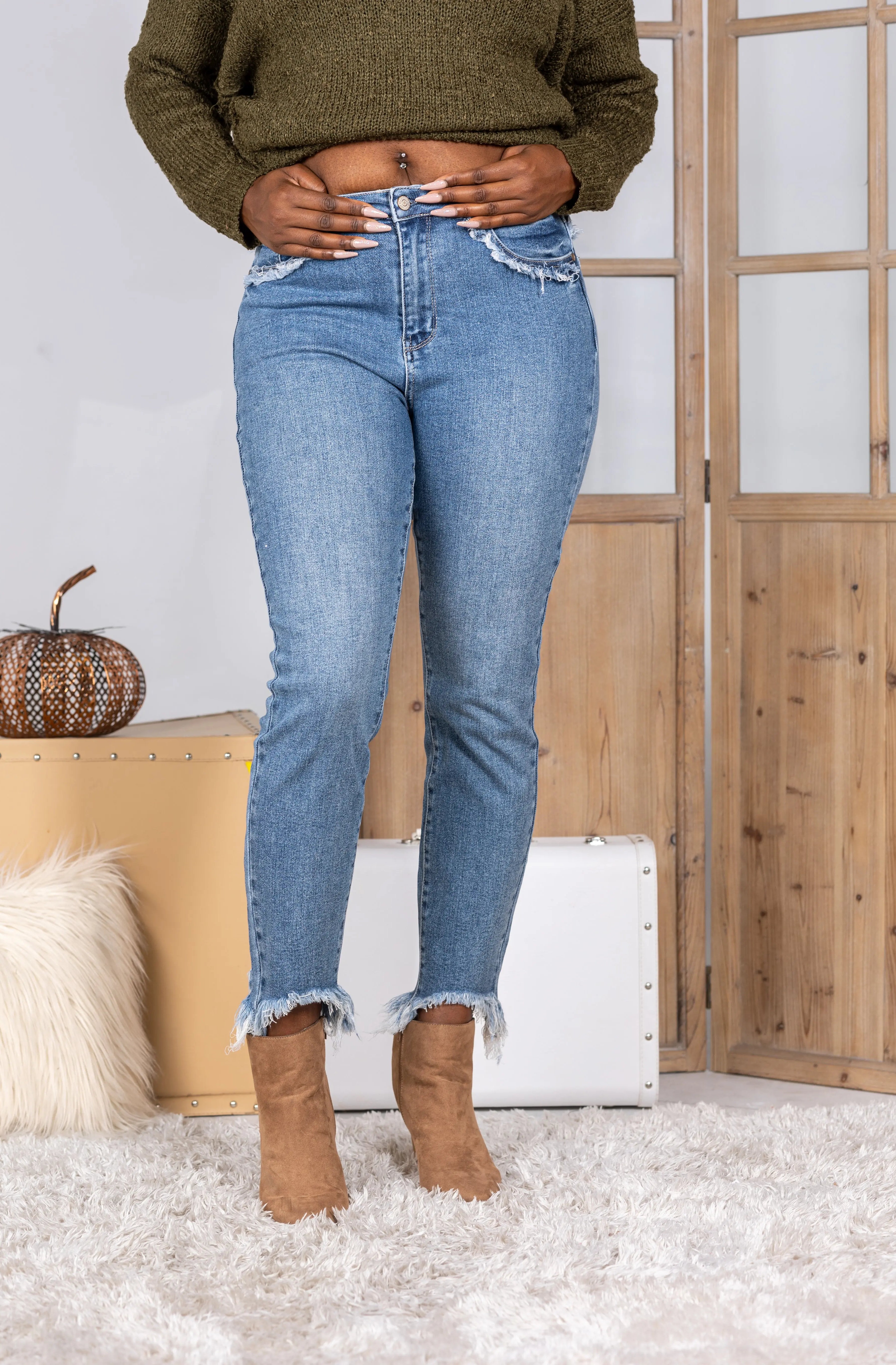 Home On The Fringe - Judy Blue Skinnies JB Boutique Simplified