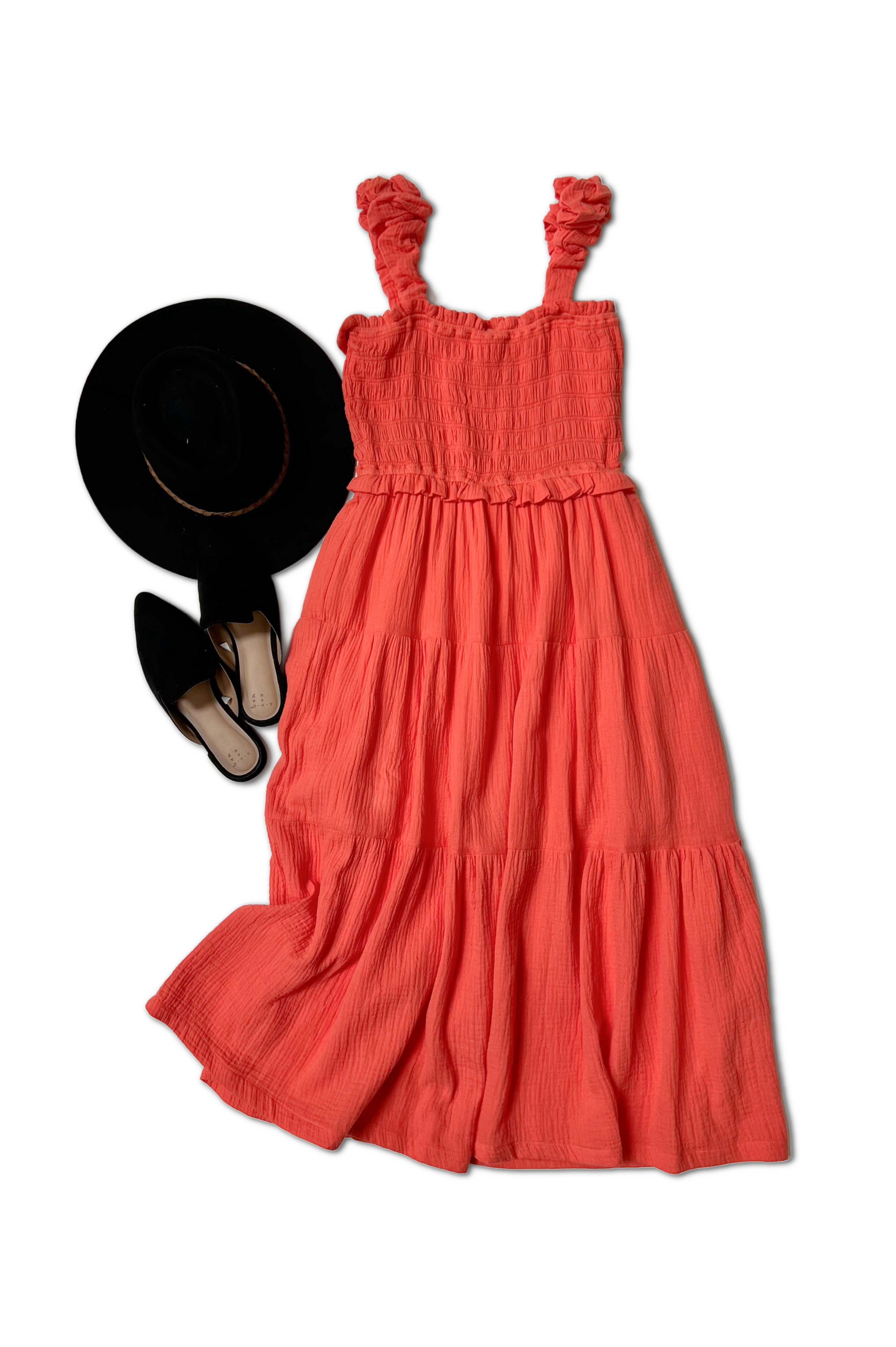 Orange Julius Midi Dress Boutique Simplified