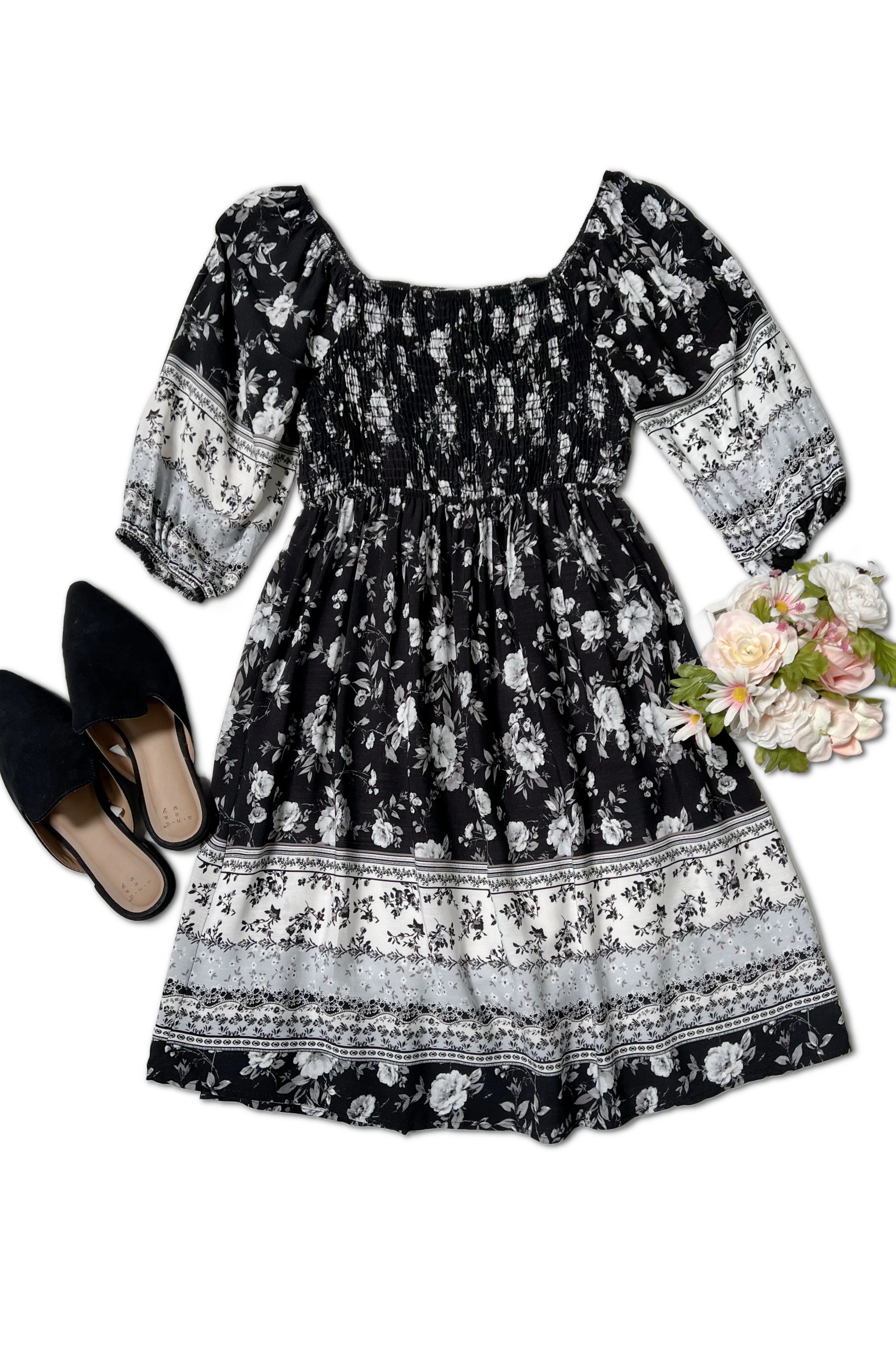 Floral Cascade - Dress Boutique Simplified