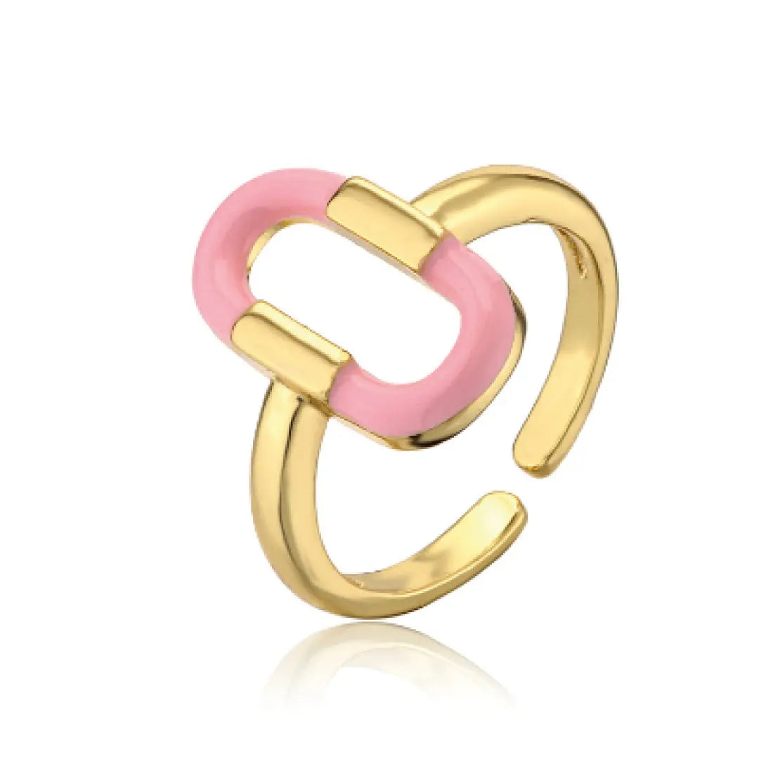 Joelle Adjustable Ring |  Pink |  Casual Chic Boutique