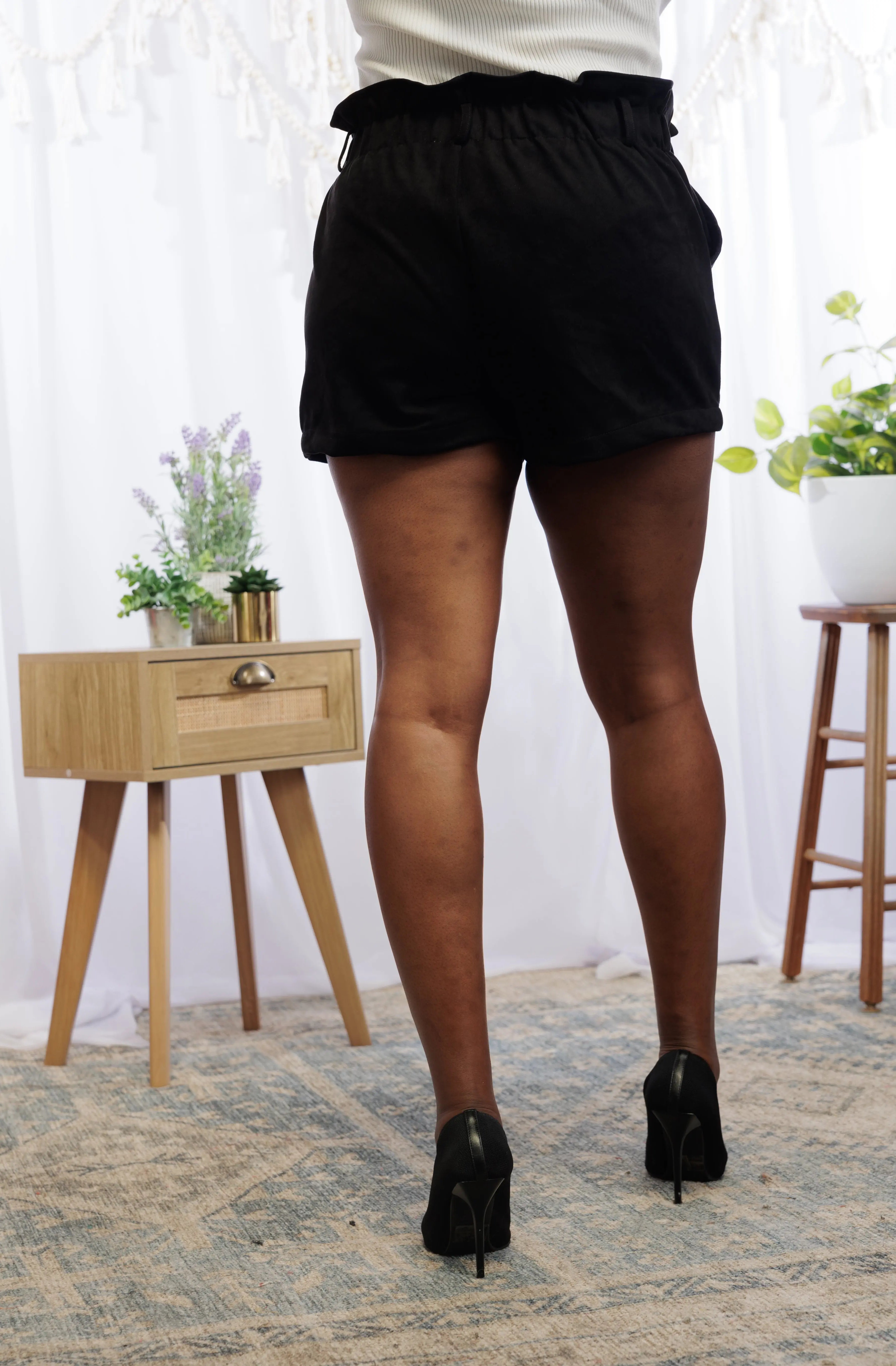 Jolene Suede Shorts Boutique Simplified