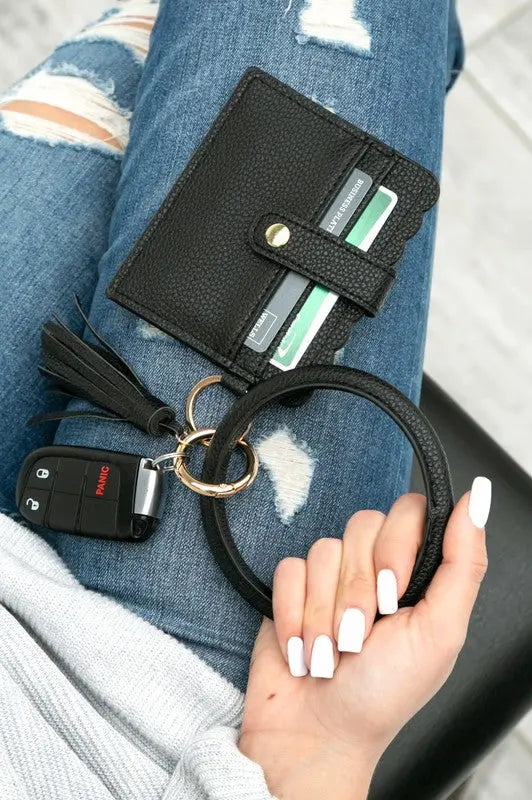 Key Ring ID Wallet Bracelet Aili's Corner