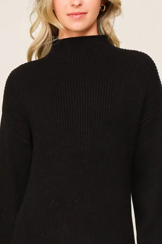 Long Sleeve Sweater Dress Lumiere