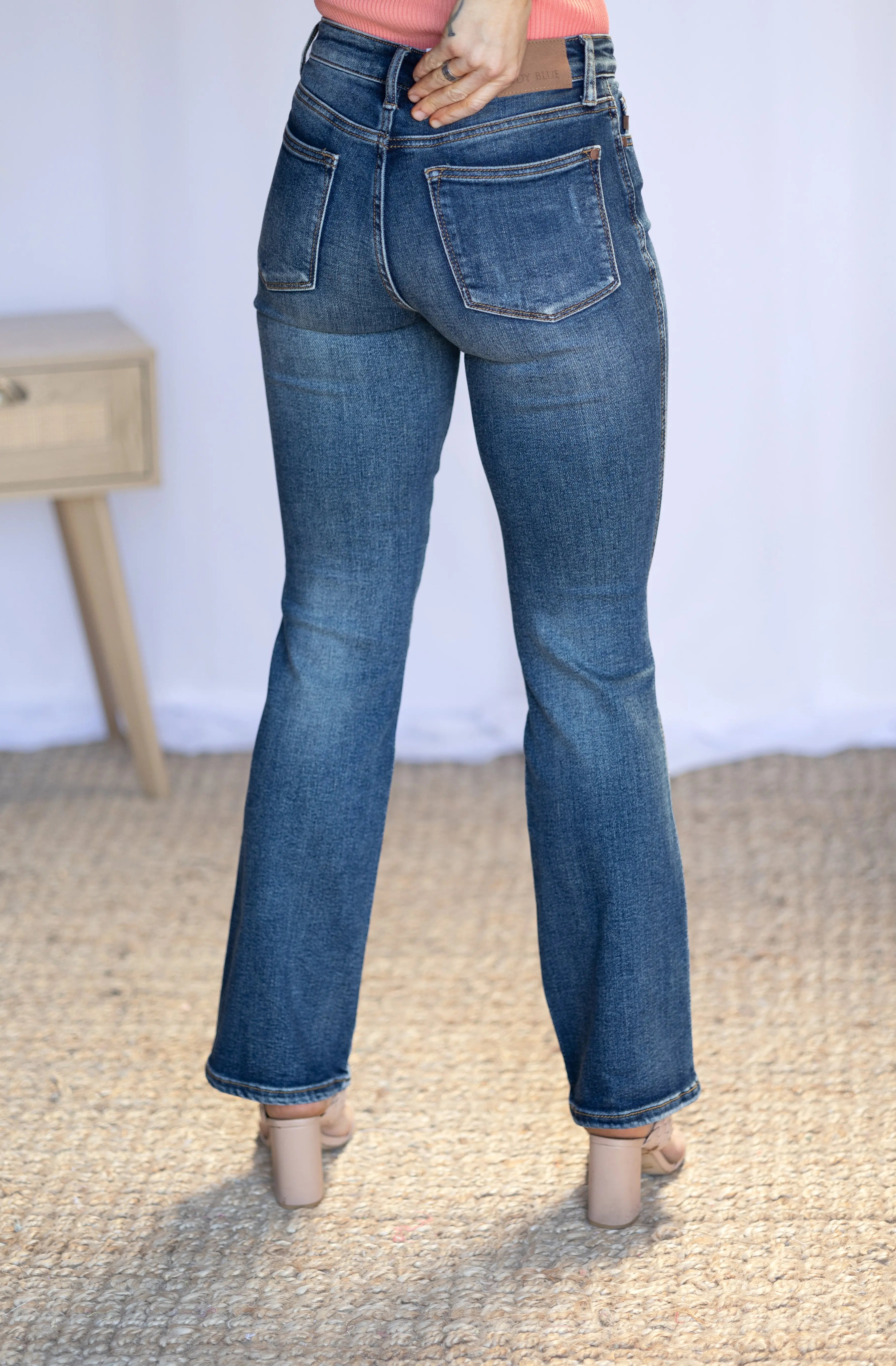 Lucille Judy Blue Bootcut Jeans JB Boutique Simplified