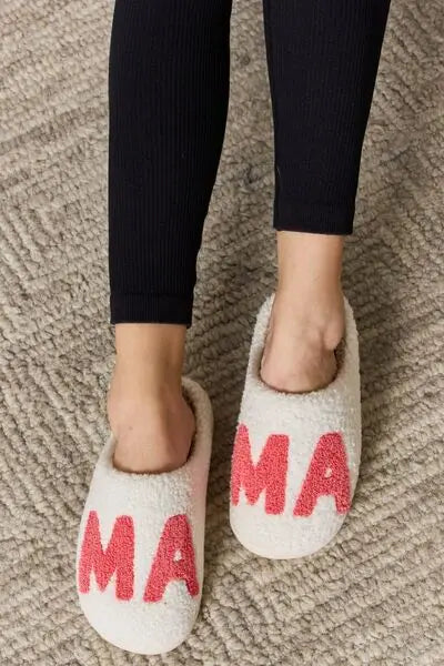 Melody MAMA Pattern Cozy Slippers Trendsi
