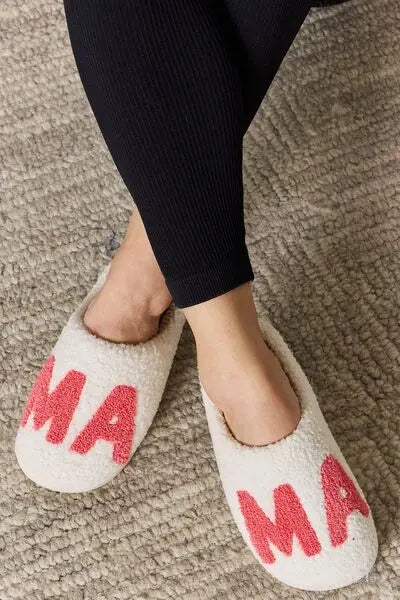 Melody MAMA Pattern Cozy Slippers Trendsi