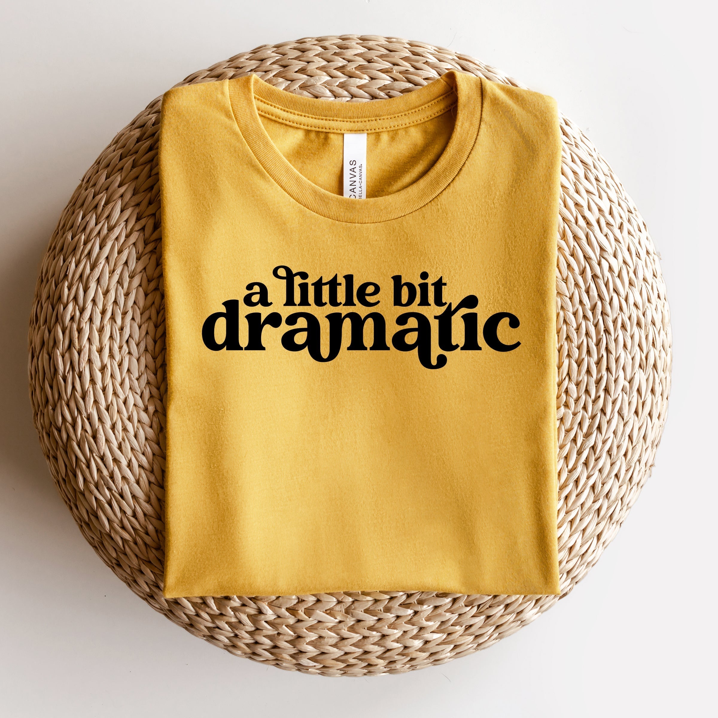 A Little Bit Dramatic | Short Sleeve Crew Neck Olive and Ivory Retail