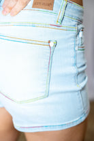 Rainbow Stitched - Judy Blue Shorts JB Boutique Simplified