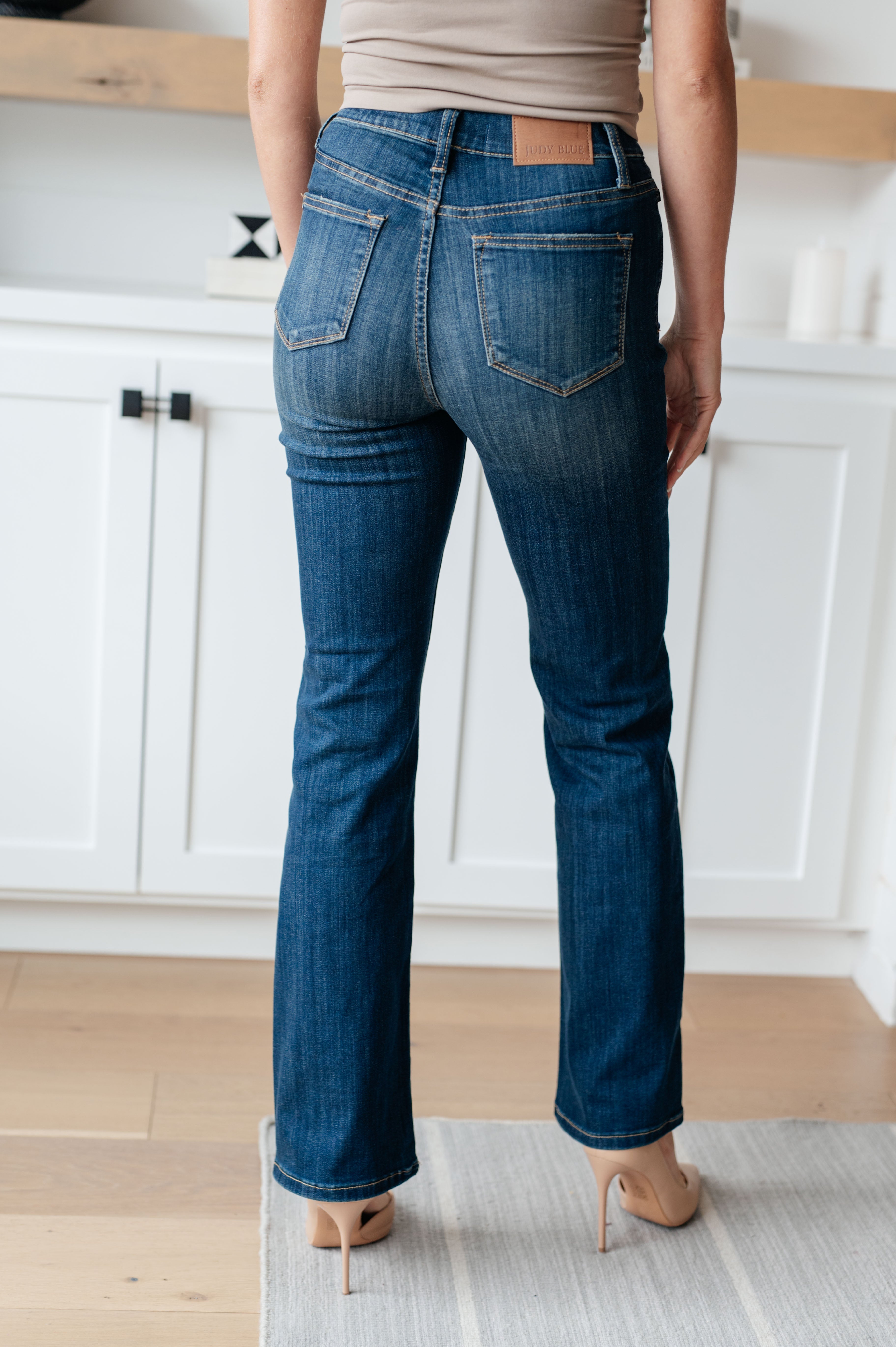 Ricki High Rise Pull On Slim Bootcut Jeans Ave Shops