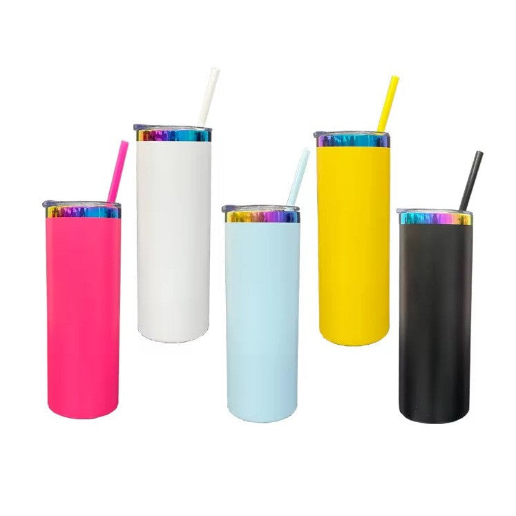 Ready to Ship | The Jenna 20oz Rainbow Plated Stainless Steel Tumbler JuliaRoseWholesale