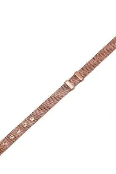 Stainless Steel Slider Bracelet -Rose Gold |   |  Casual Chic Boutique