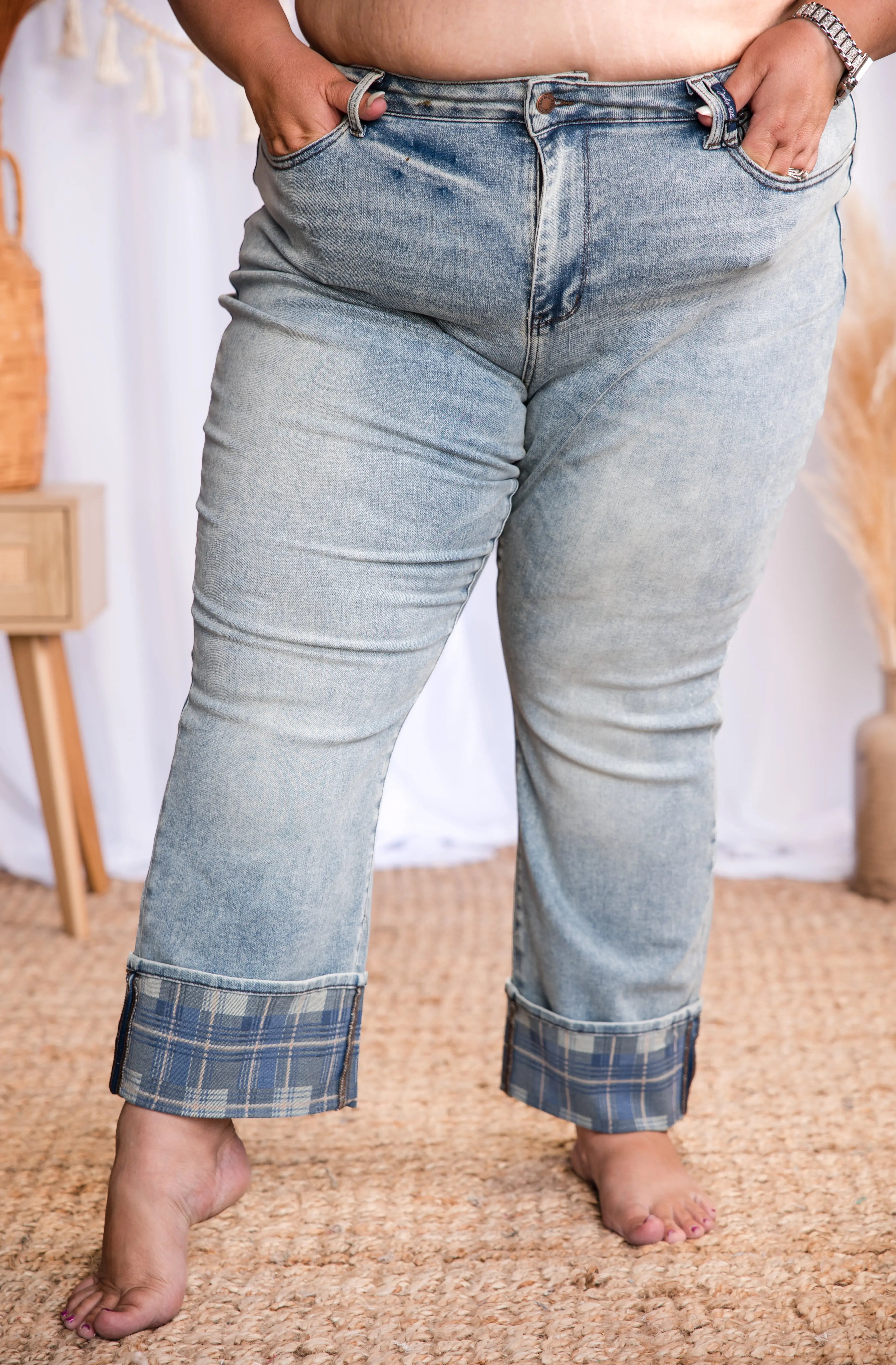 Touch of Plaid - Judy Blue Jeans JB Boutique Simplified