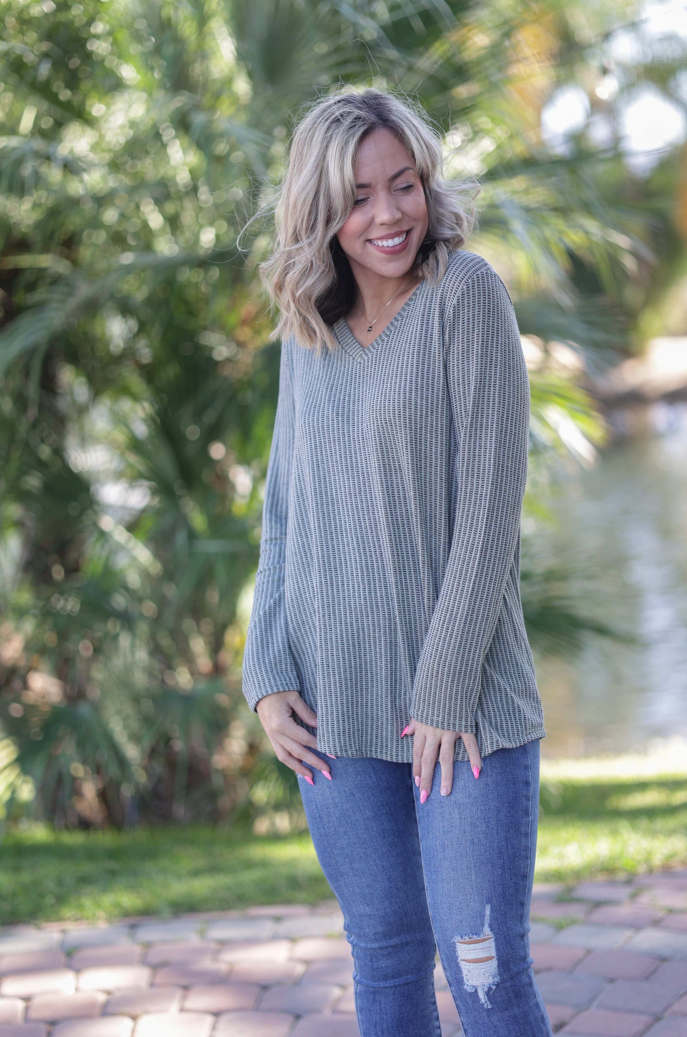 All The Rage Long Sleeve Top Boutique Simplified