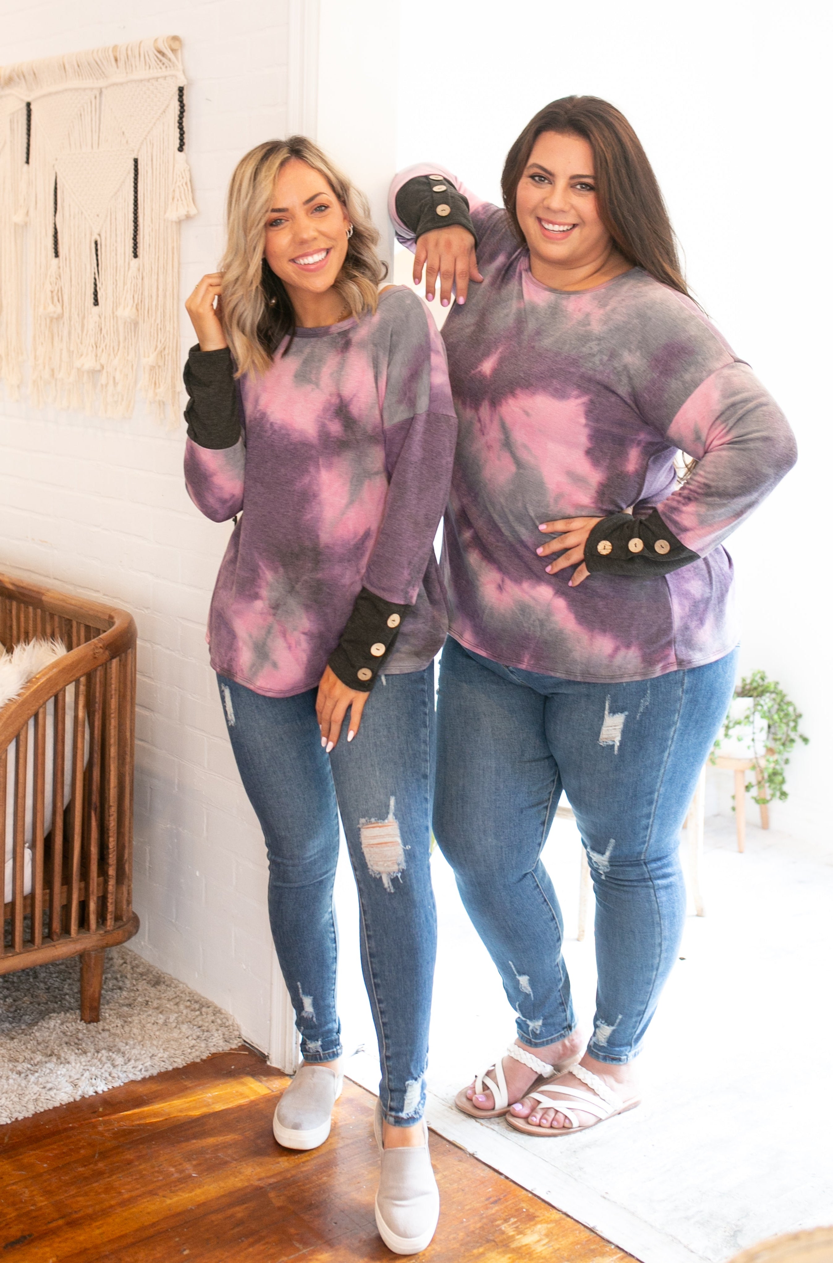 Amethyst Dream Long Sleeve Top Boutique Simplified
