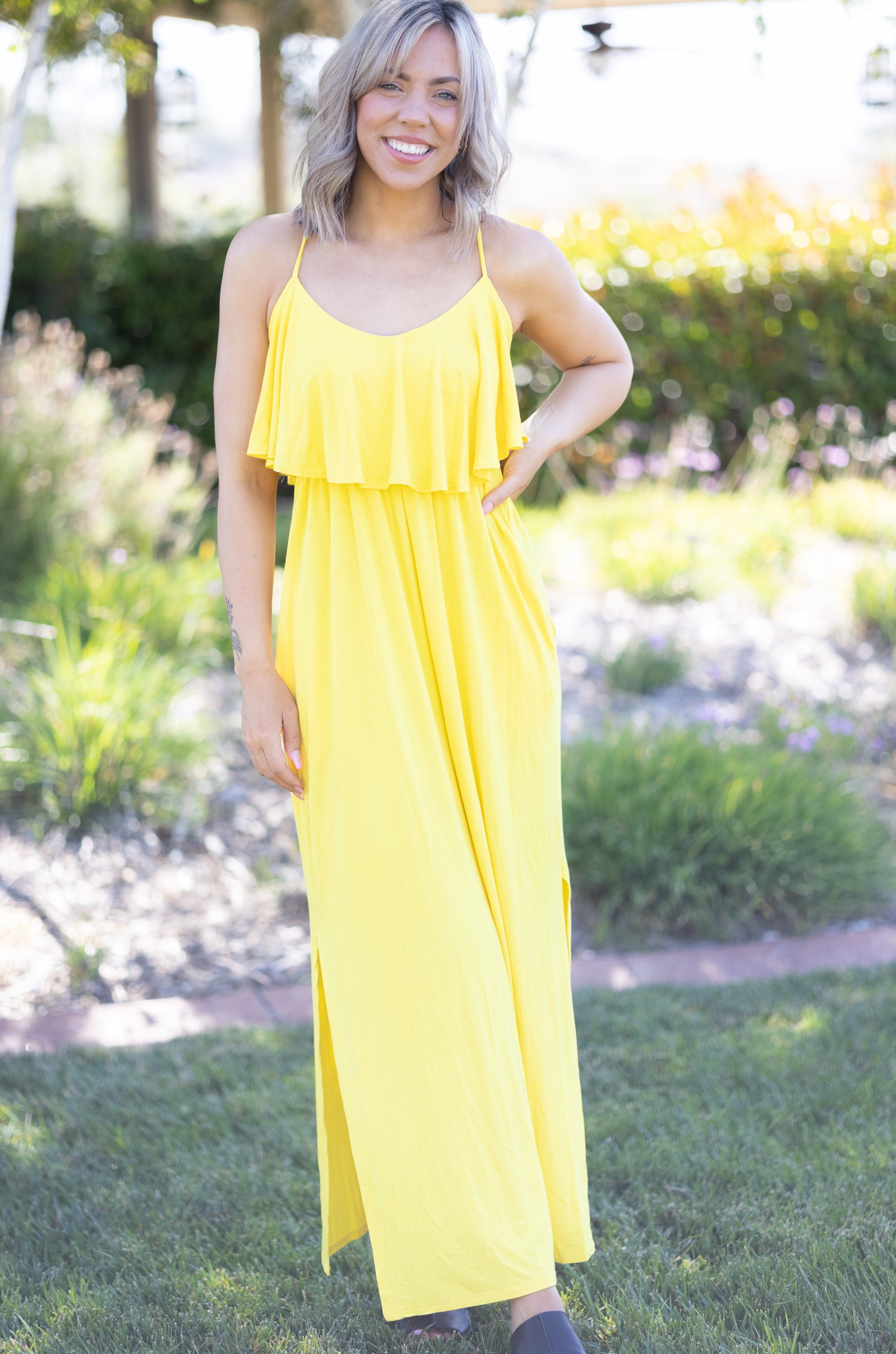 Unleash Your Beauty - Yellow Maxi Boutique Simplified