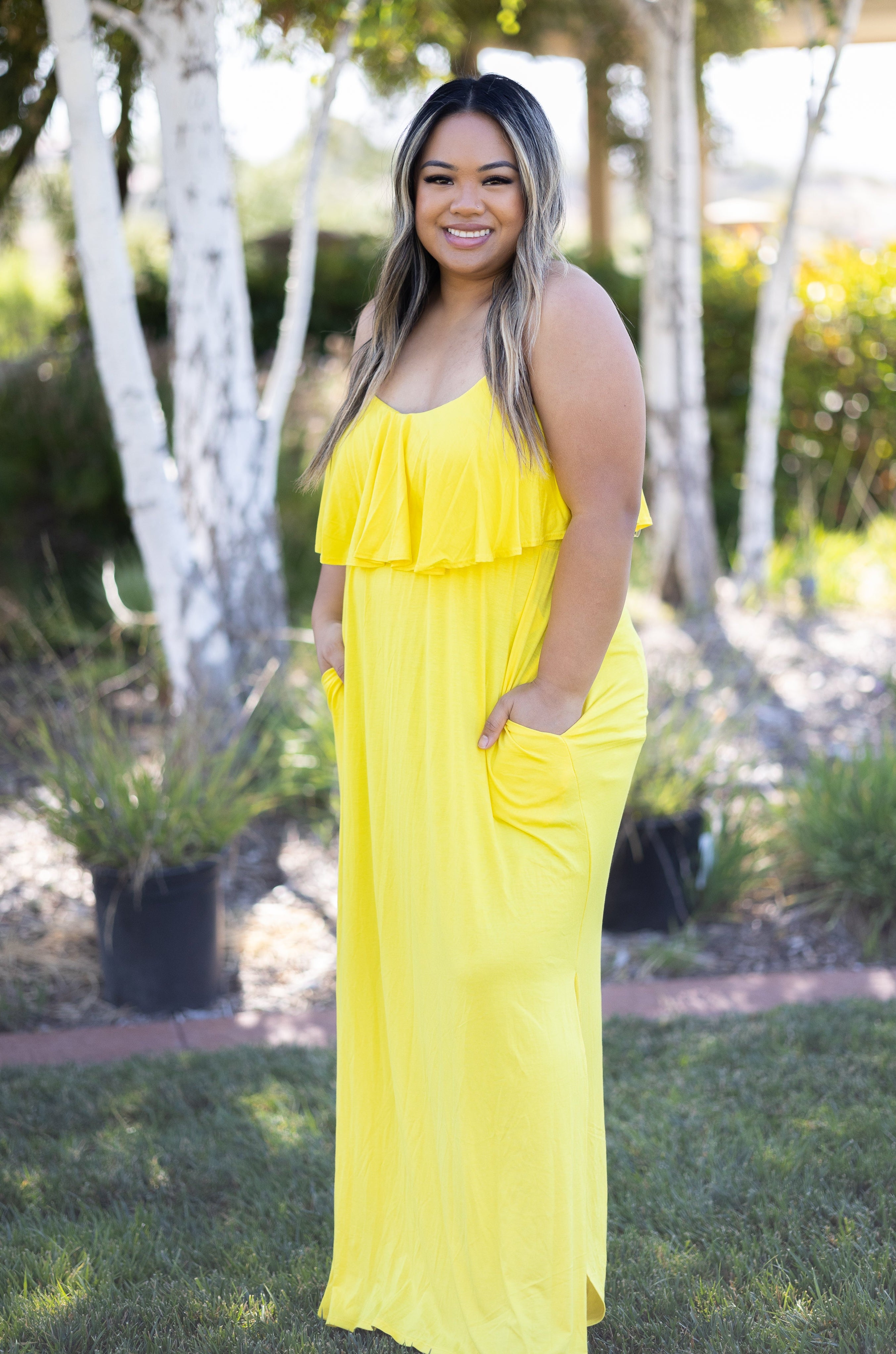 Unleash Your Beauty - Yellow Maxi Boutique Simplified