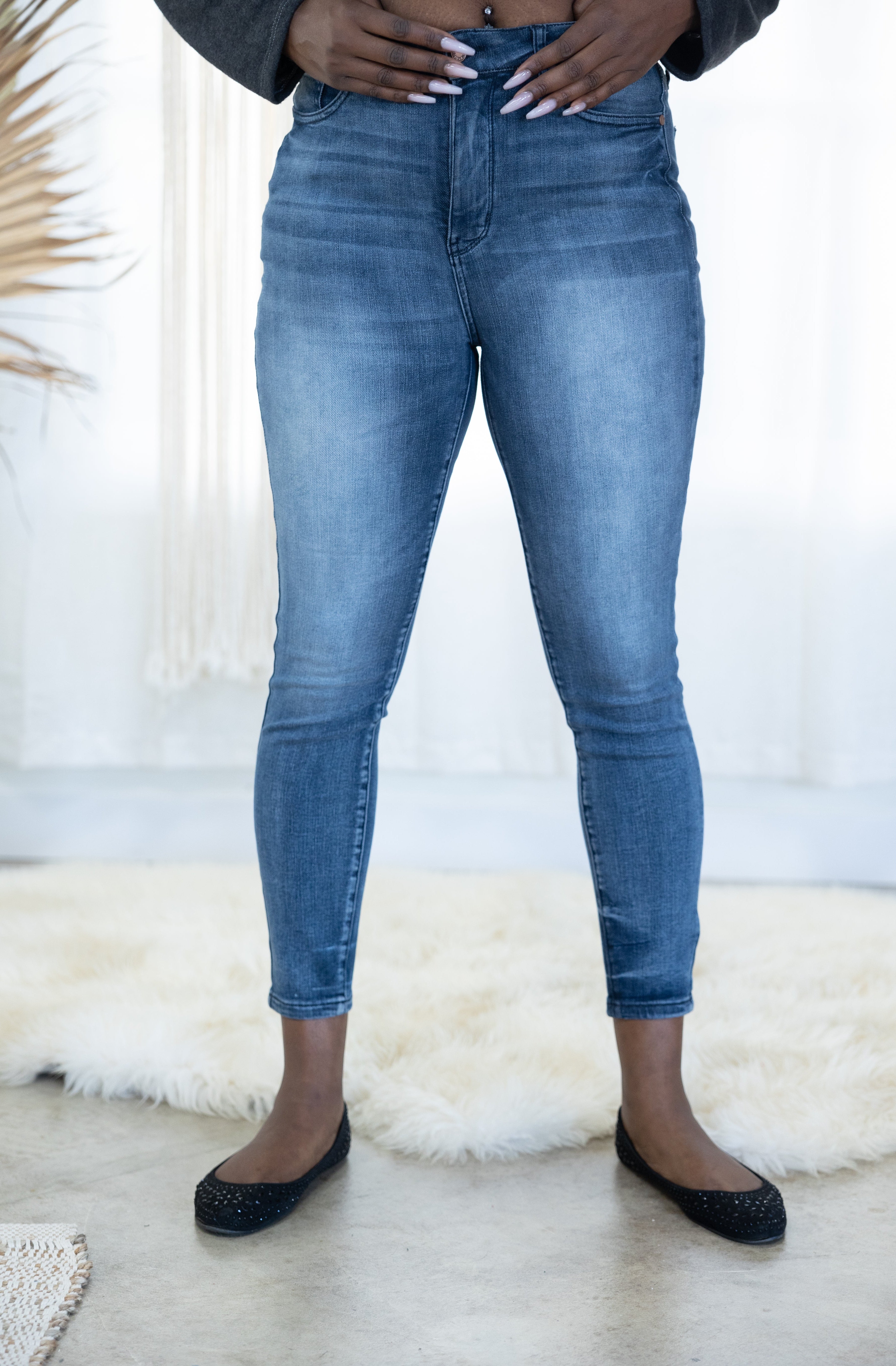 Fade Into You - Tummy Control Judy Blue Jeans JB Boutique Simplified