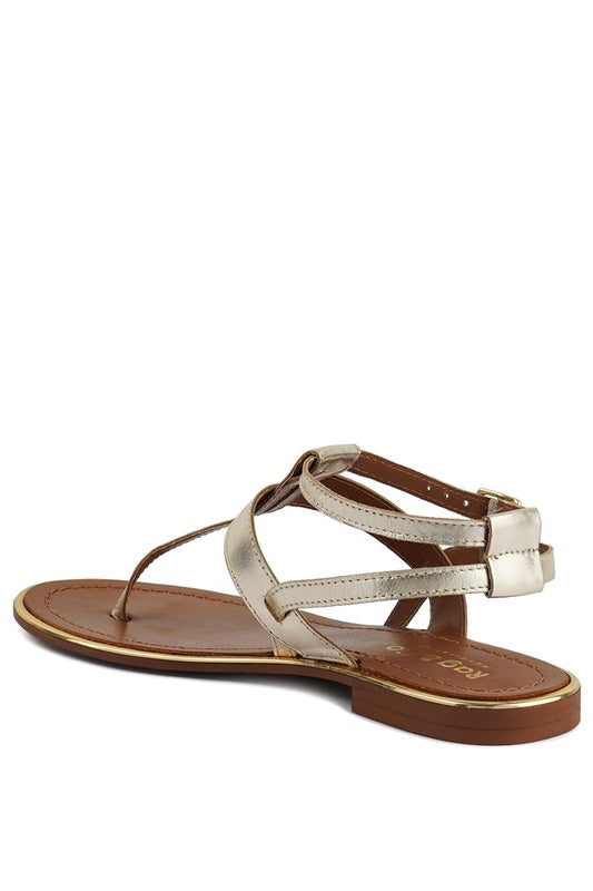 Irene Flat Thong Sandals Rag Company
