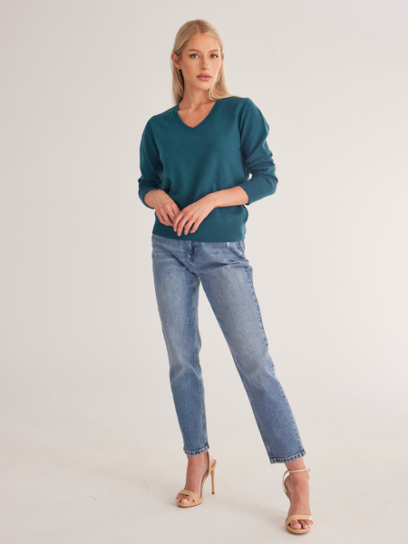 "The Karen" Mom Jeans with Light Stretch HEBWWSHEEB Casual Chic Boutique